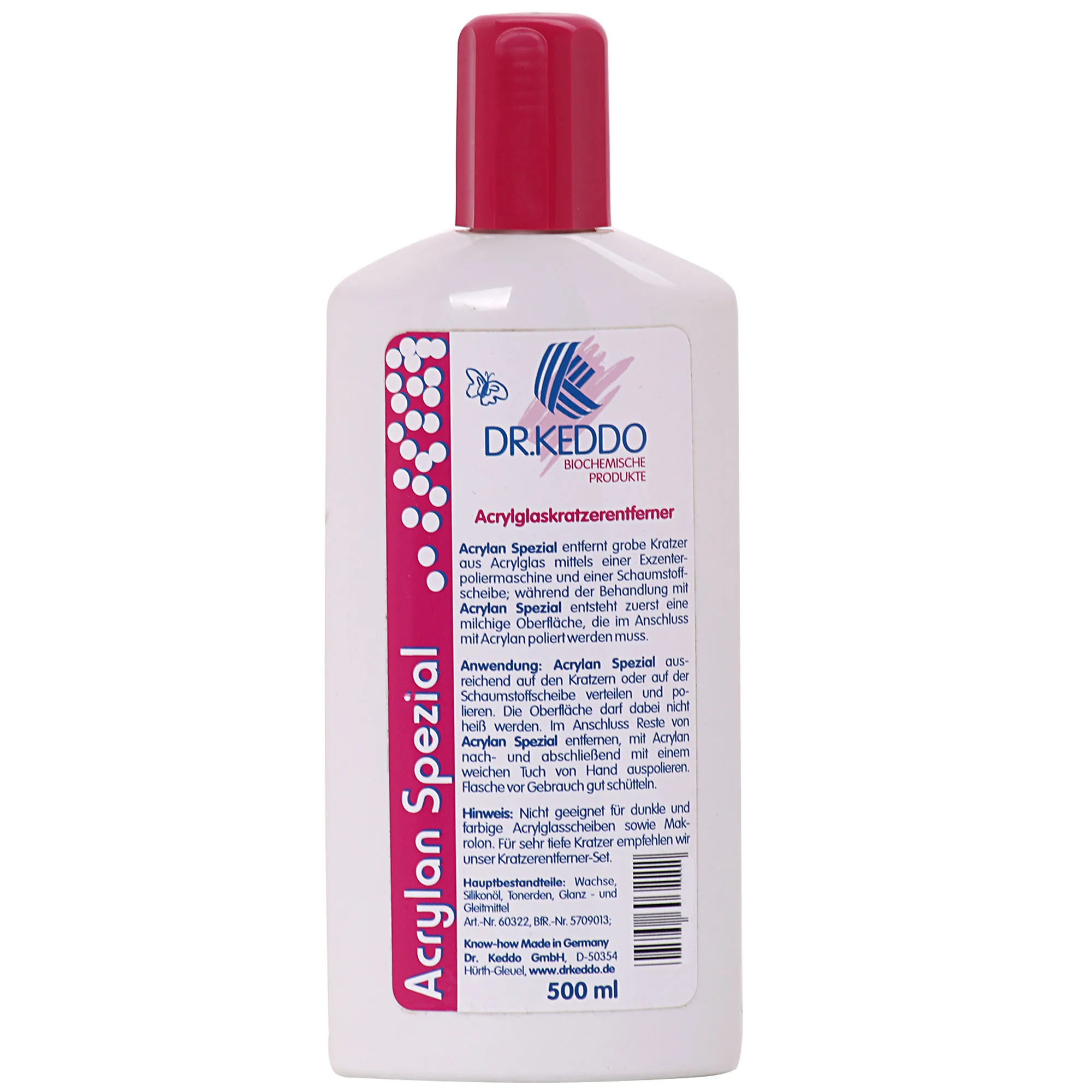 DR. KEDDO Acrylan SPEZIAL 500ml Acrylglaskratzerentferner