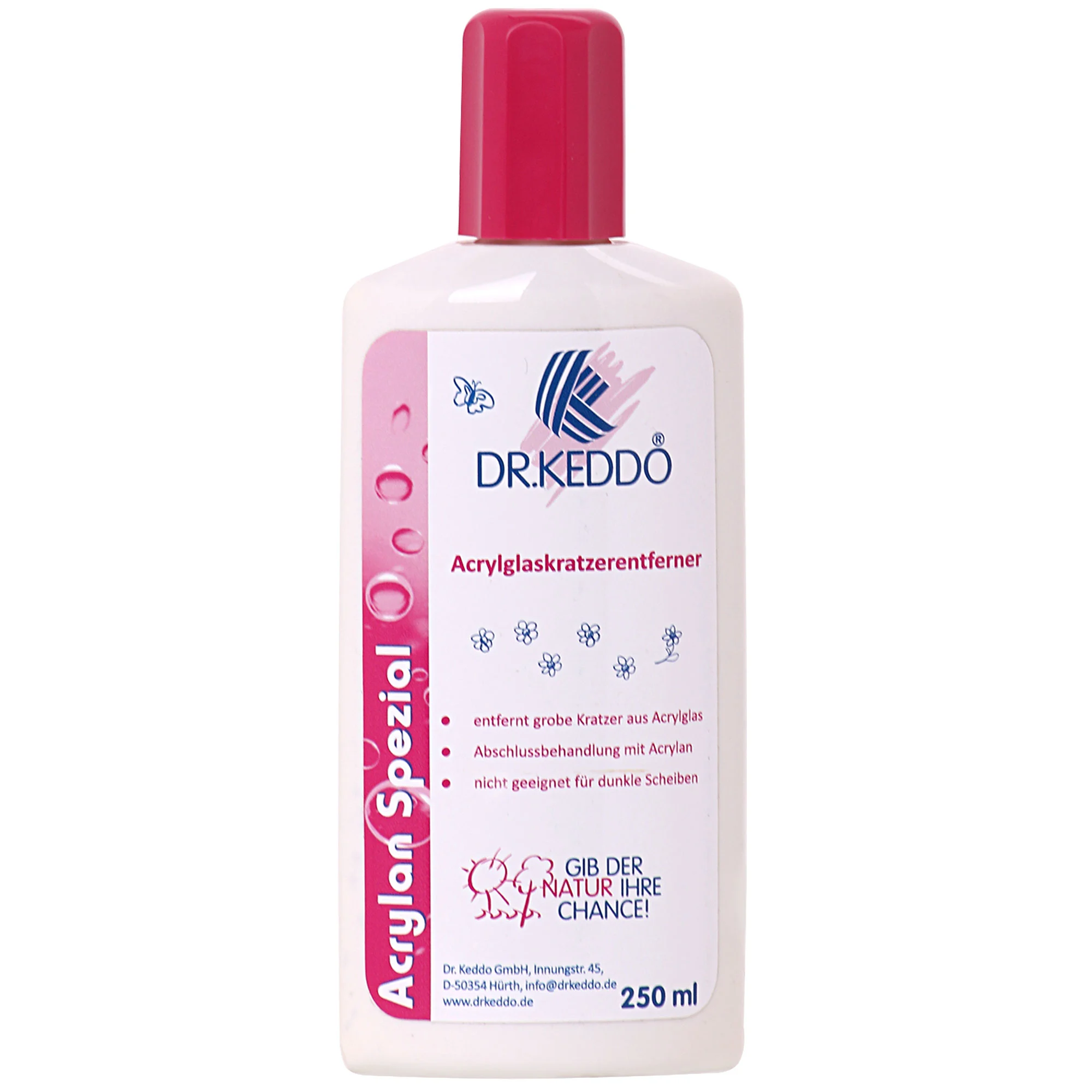 DR. KEDDO Acrylan SPEZIAL 250ml Acrylglaskratzerentferner
