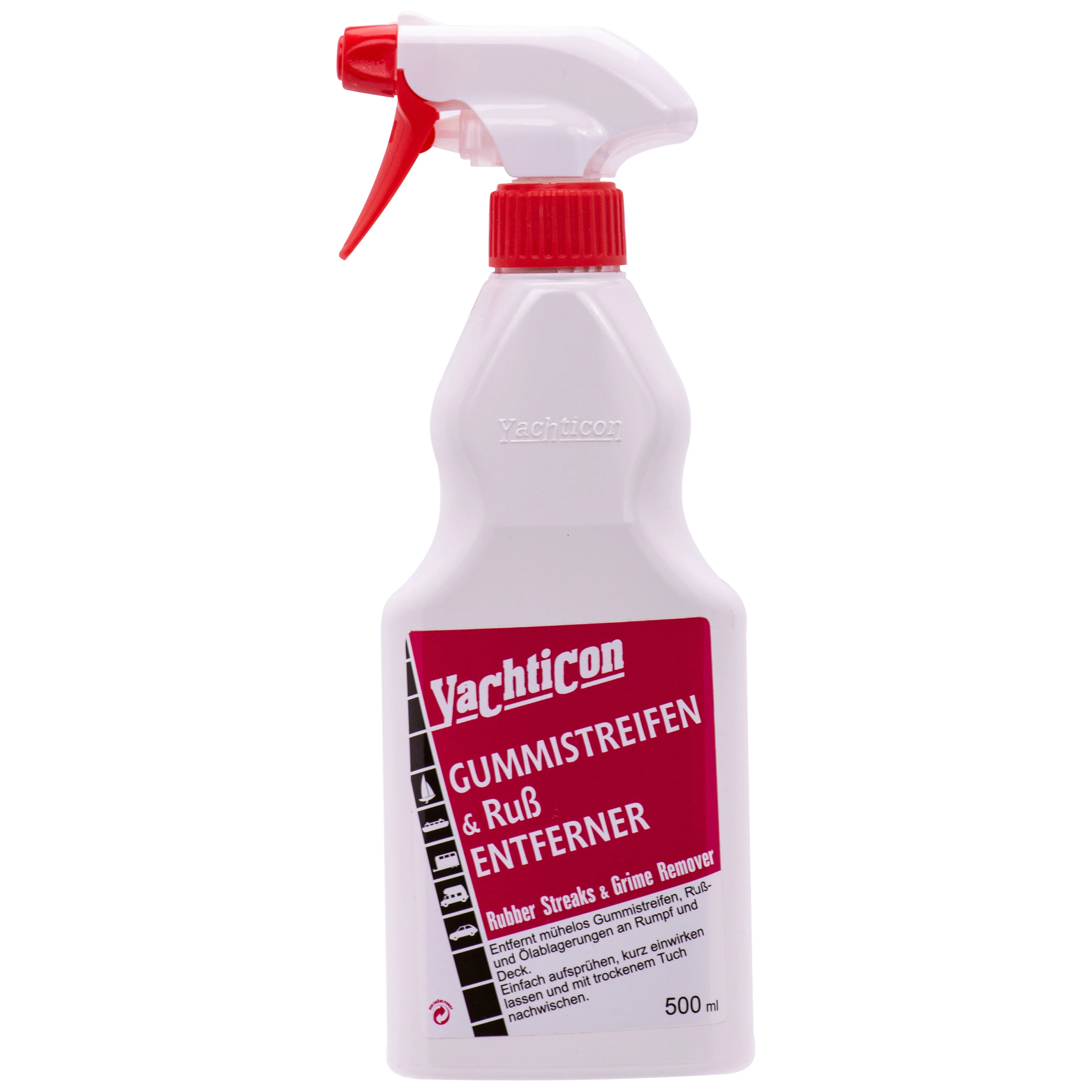 YACHTICON Gummistreifen & Ruß Entferner 500 ml