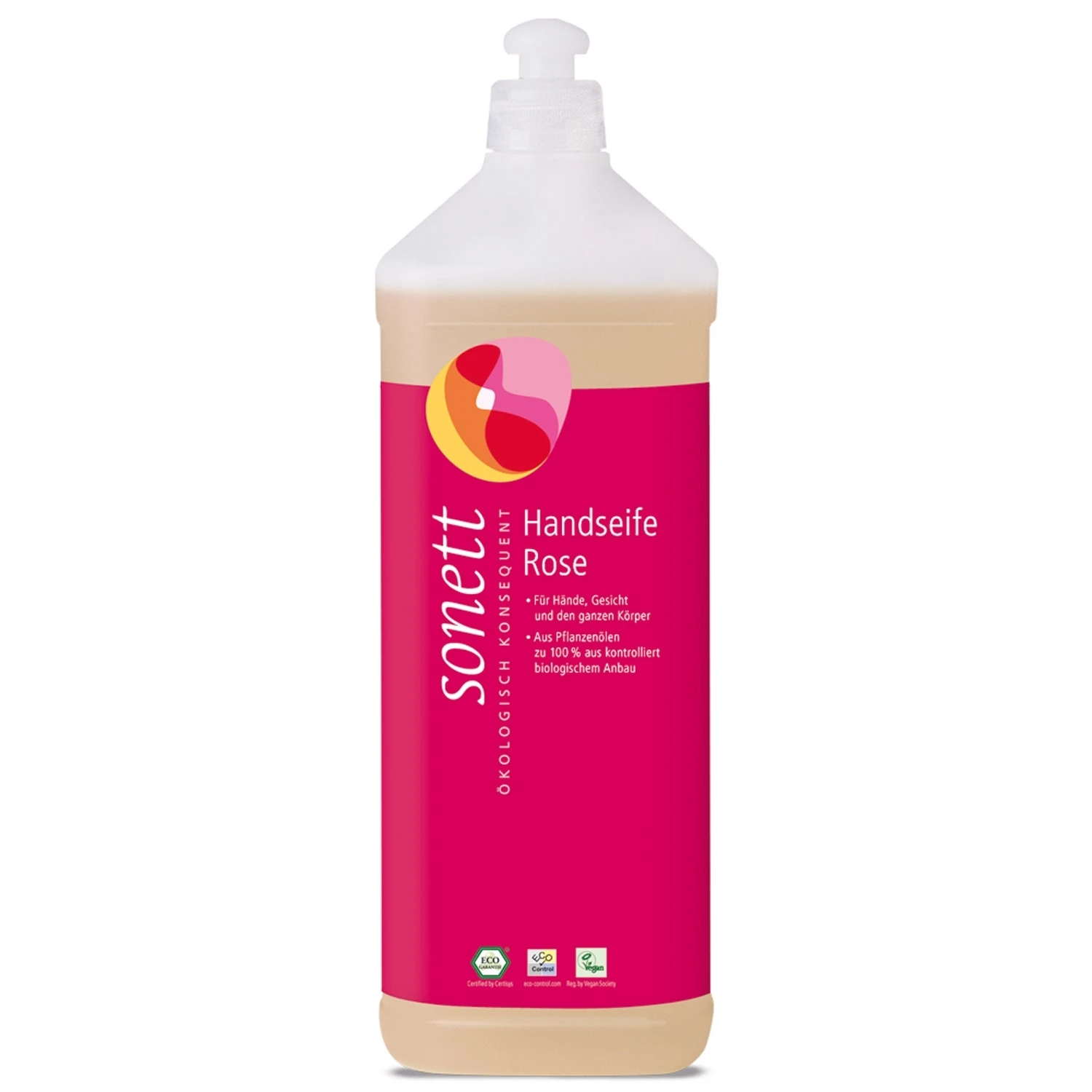 SONETT Handseife Rose 1 Liter Nachfüllflasche