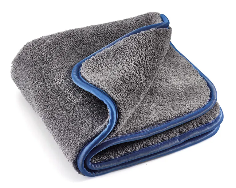 MEGA Clean Flausch PLUS Mikrofasertuch 40 x 40 cm grau/blau 10 Stück