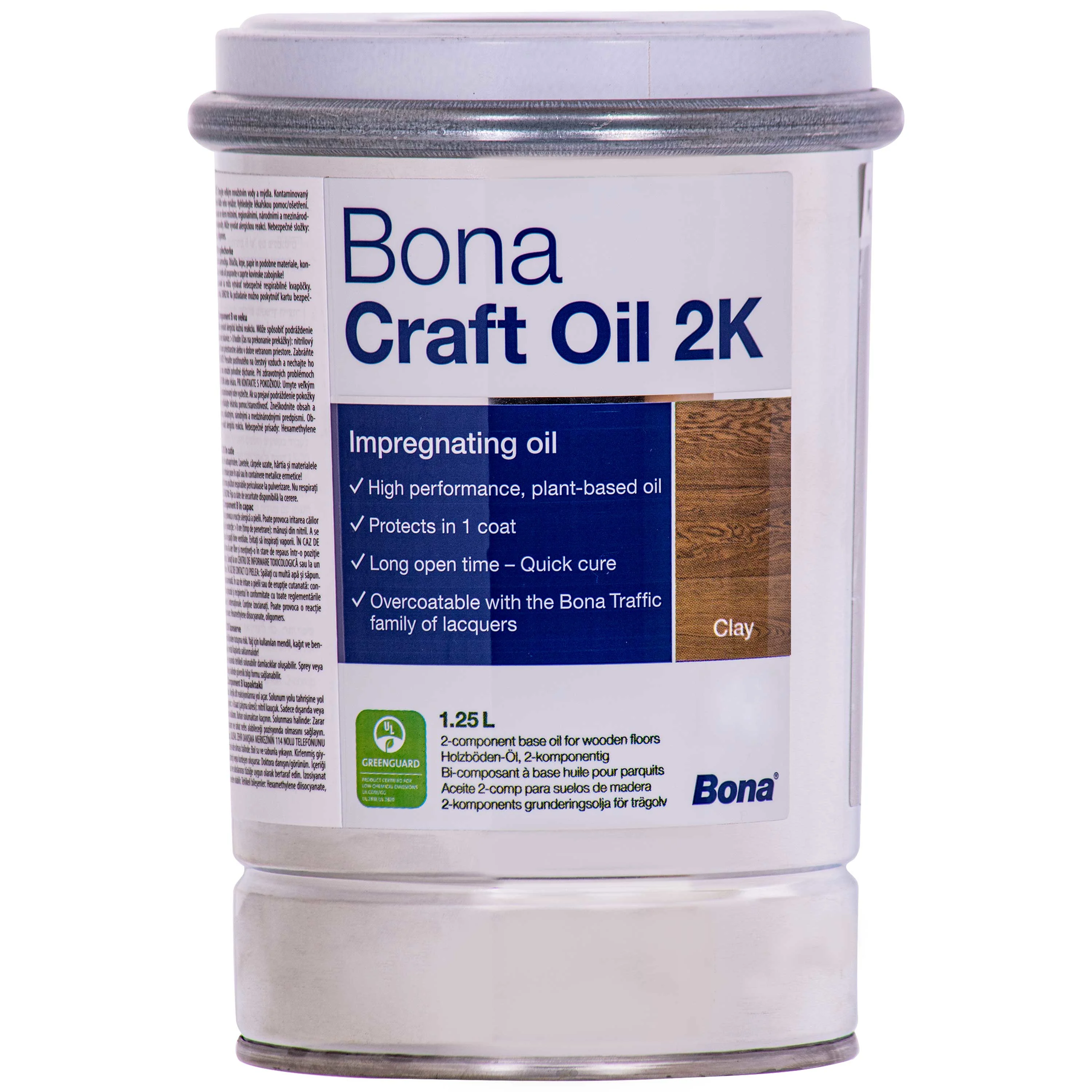 BONA Craft Oil 2K Clay 1,25 Liter braun
