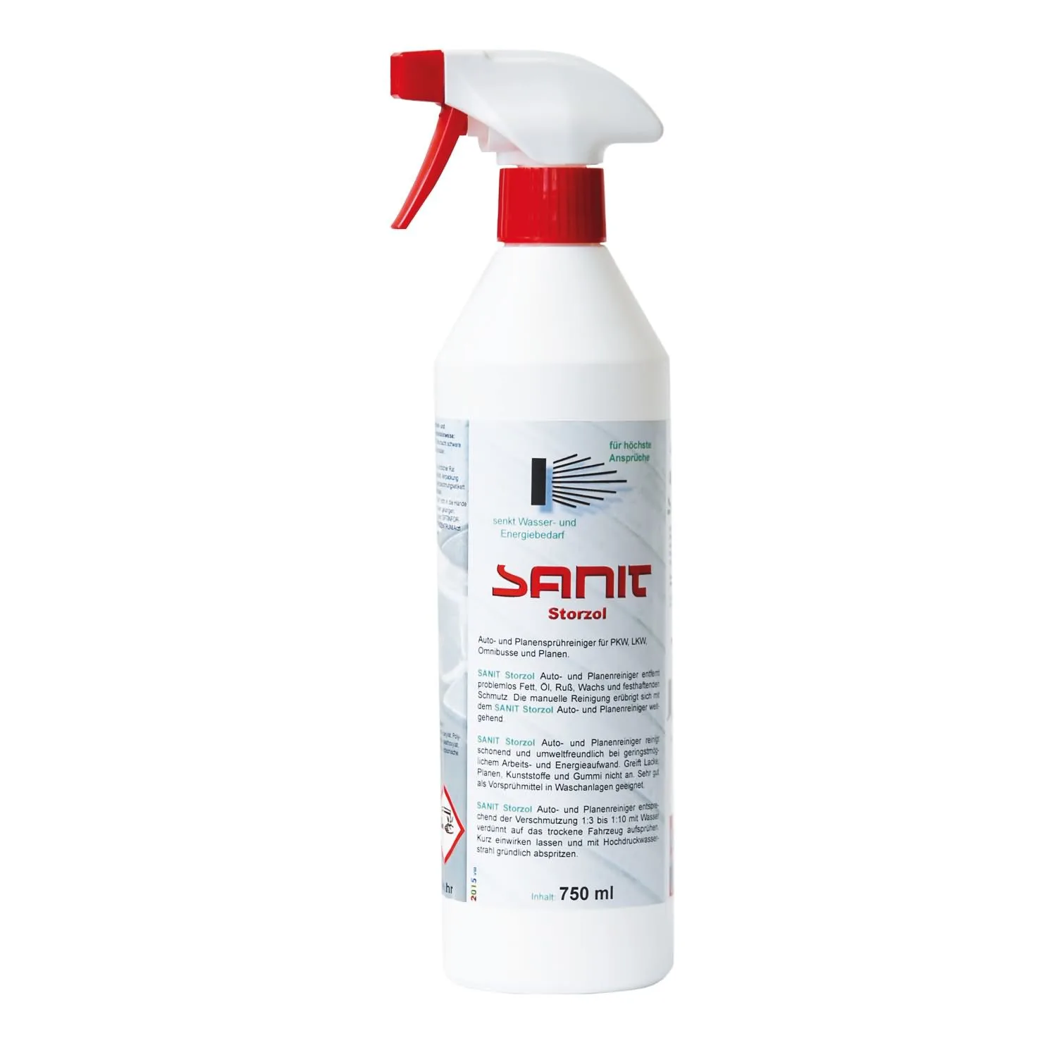 SANIT Auto- und Planensprühreiniger 750 ml Storzol
