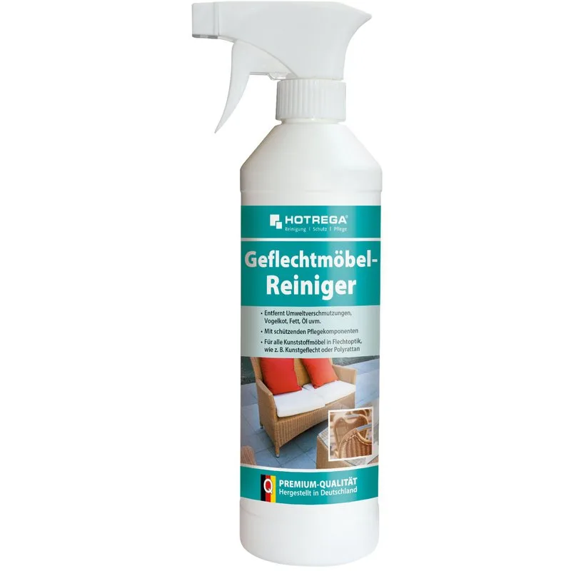 HOTREGA Geflechtmöbel Reiniger 500 ml Sprühflasche
