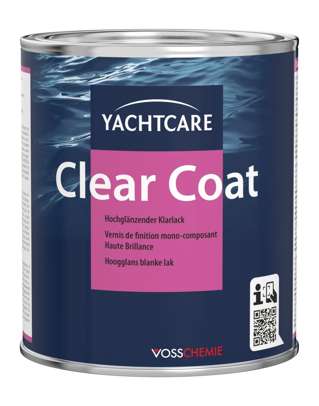 YACHTCARE Clear Coat 750 ml transparent hochglänzender Klarlack