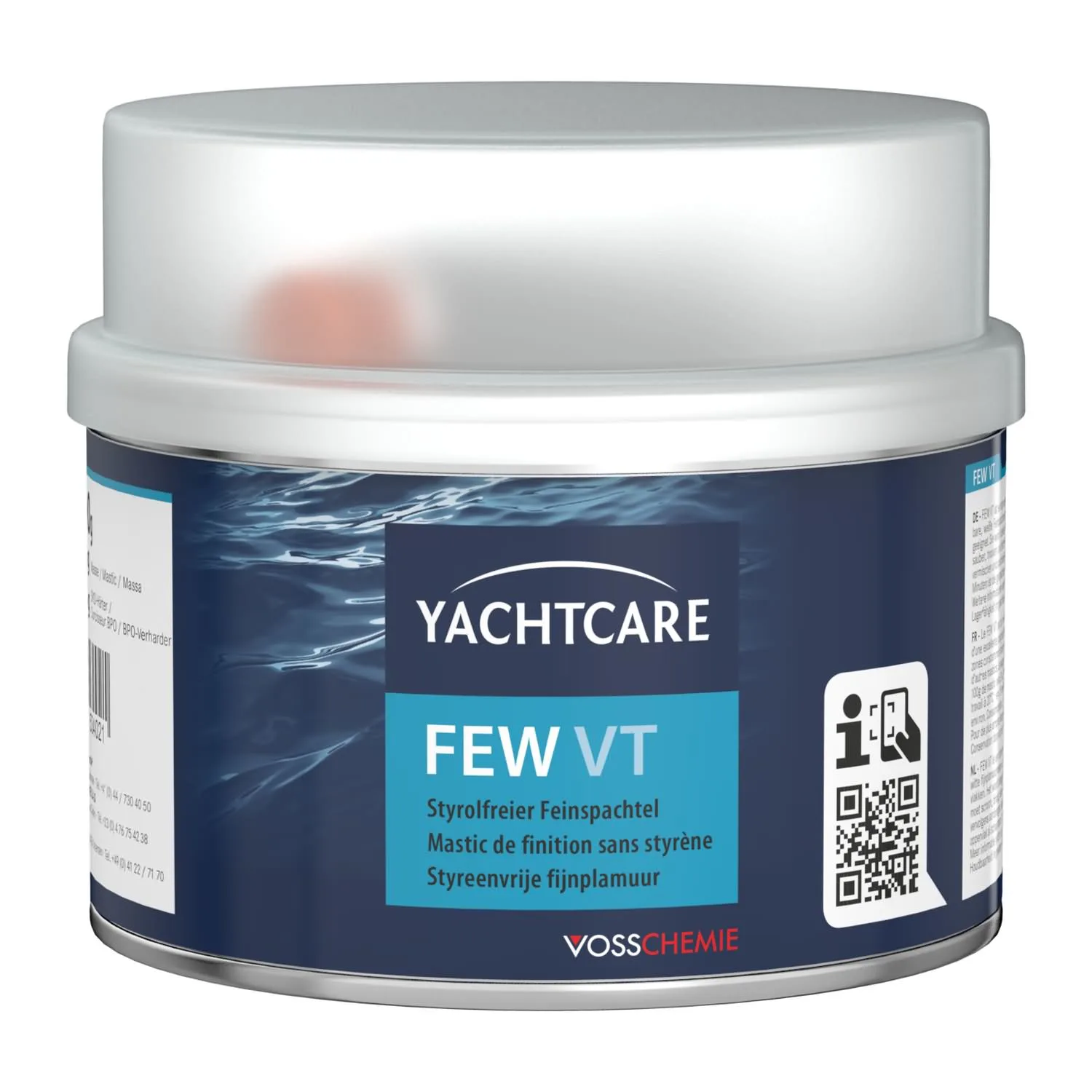YACHTCARE FEW VT 1 kg styrolfreier Feinspachtel