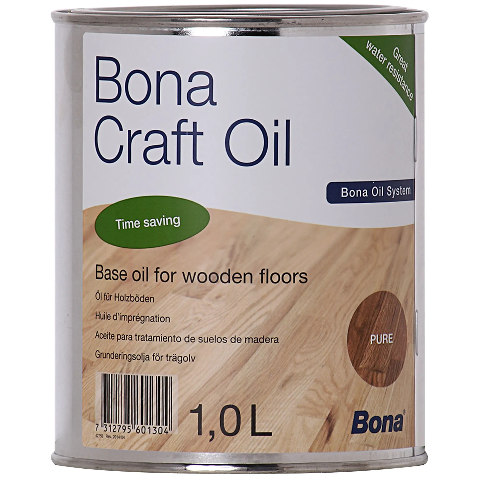 BONA Craft Oil PURE 1 Liter neutral