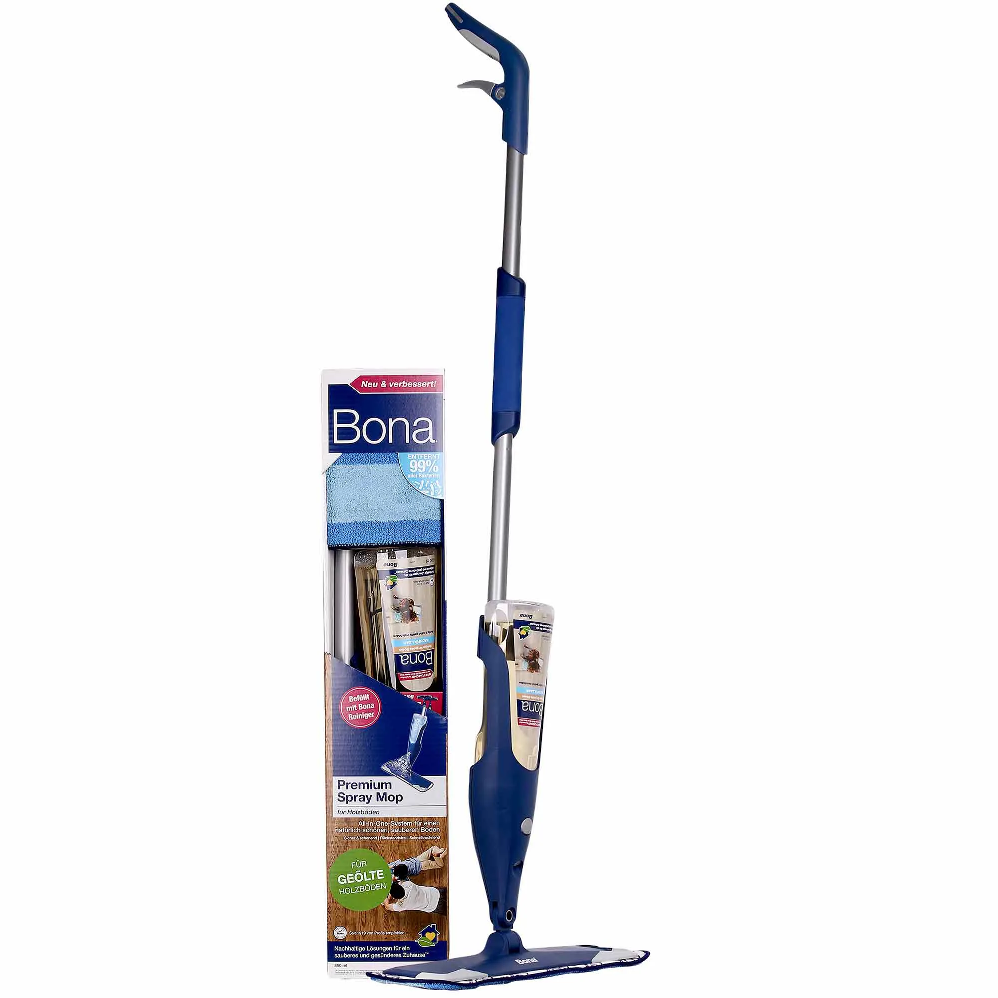 Spray Mop for Oiled Floors, Premium Spray Mop, Wood Floor Spray Mop