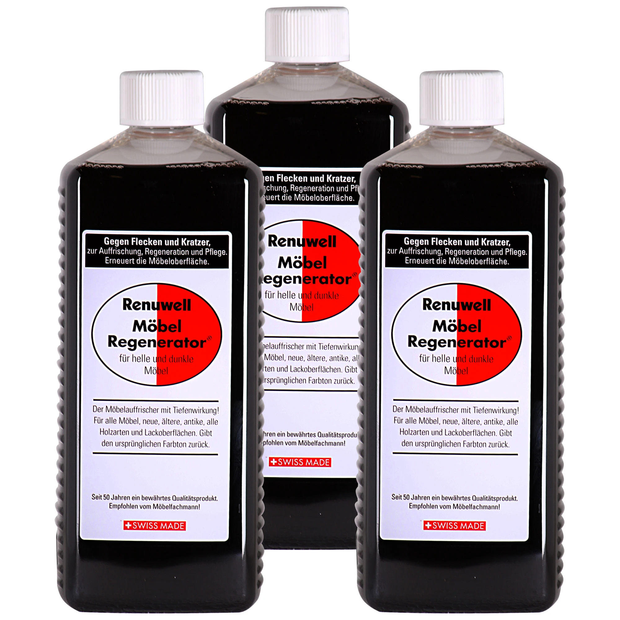 RENUWELL Möbel Regenerator 1 Liter x 3 Flaschen