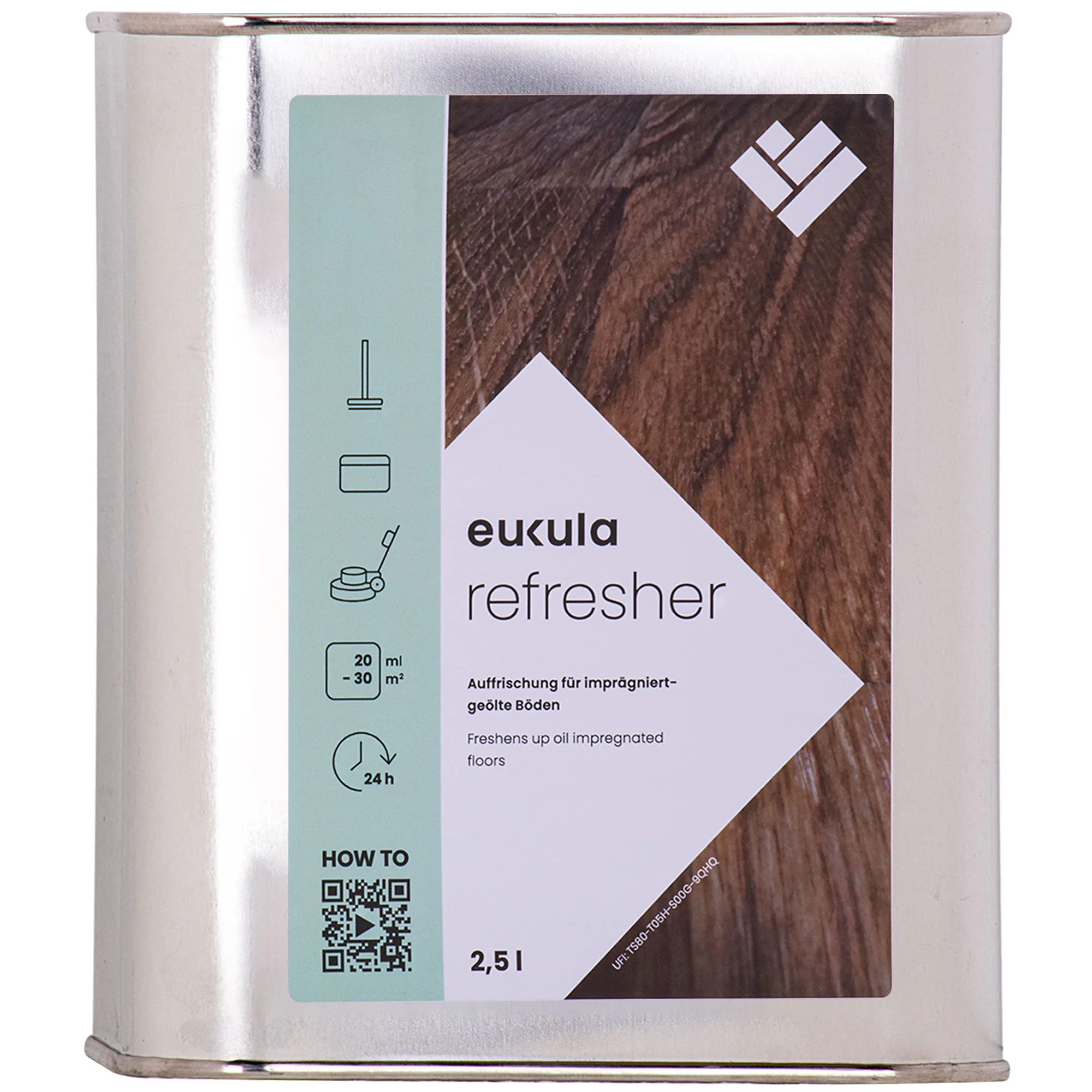 Wood Floor Cleaner, Floor Refresher 2,5 Liter, Wood Floor Restorer