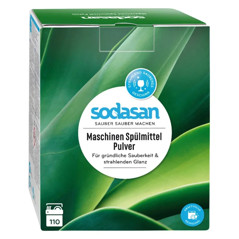 SODASAN Maschinenspülmittel 2 x 1,5 kg Pulver