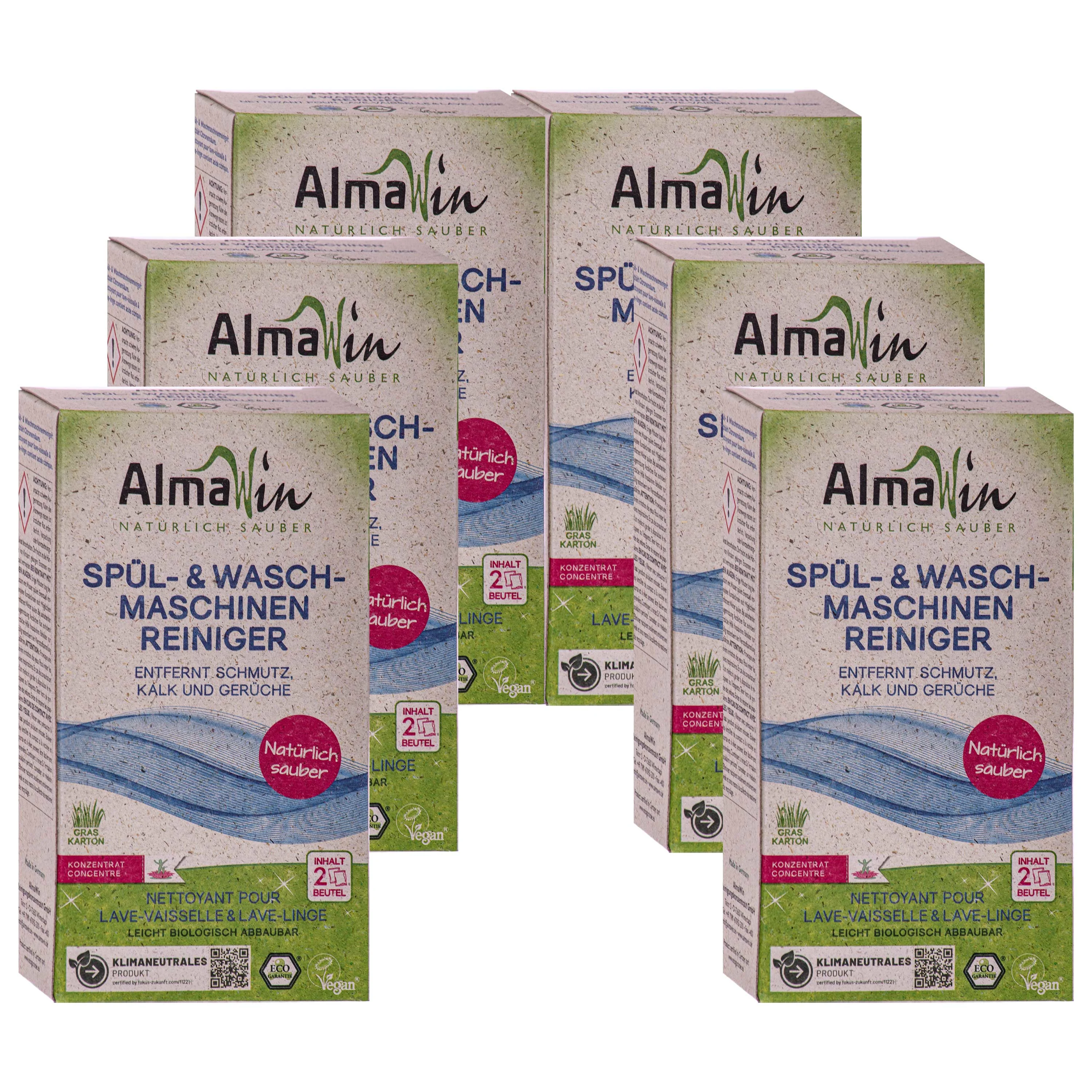 Dishwasher Cleaner, Washing Machine Cleaner, Appliance Cleaner, Descaler 6 x 200 g