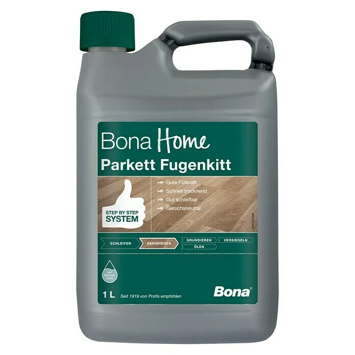 BONA Home Parkett Fugenkitt 1 Liter auf Wasserbasis