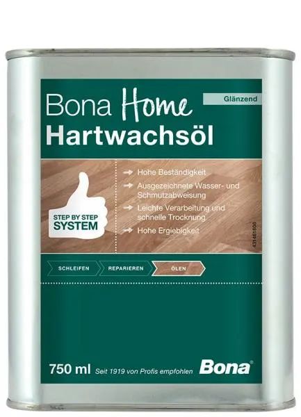 BONA Home Hartwachsöl 750 ml glänzend