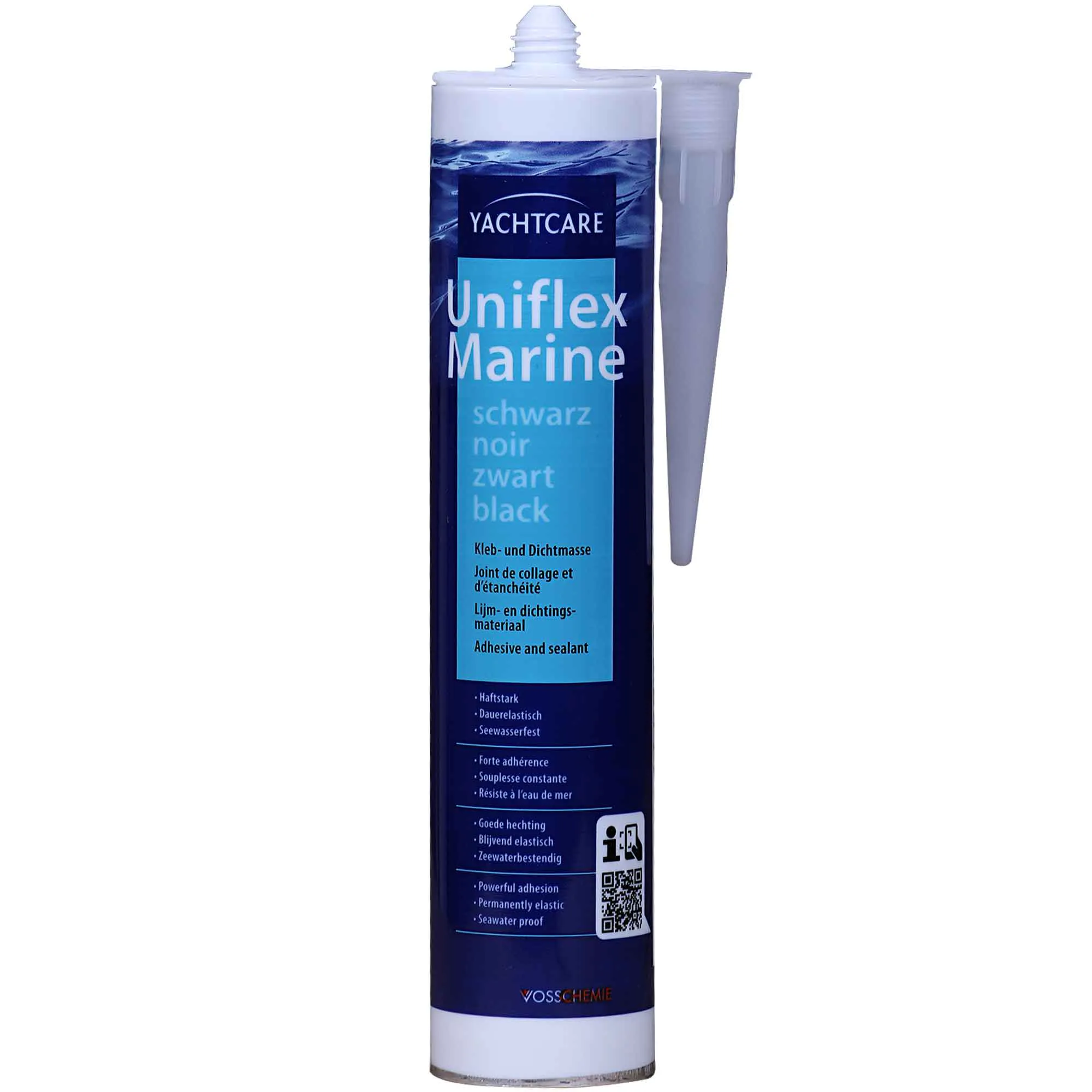 YACHTCARE Uniflex Marine Kleber schwarz 310 ml