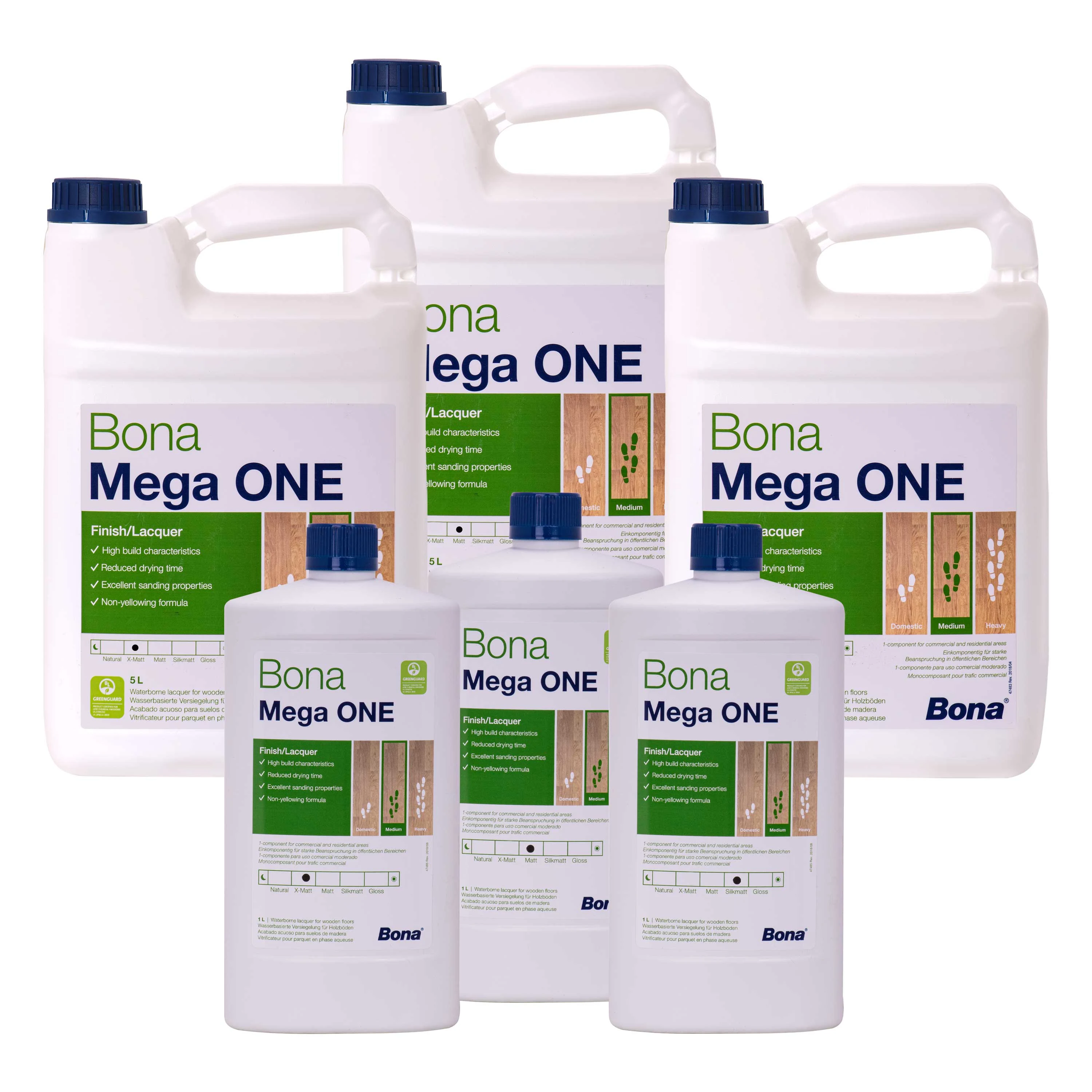 BONA MEGA One in verschiedenen Größengebinden