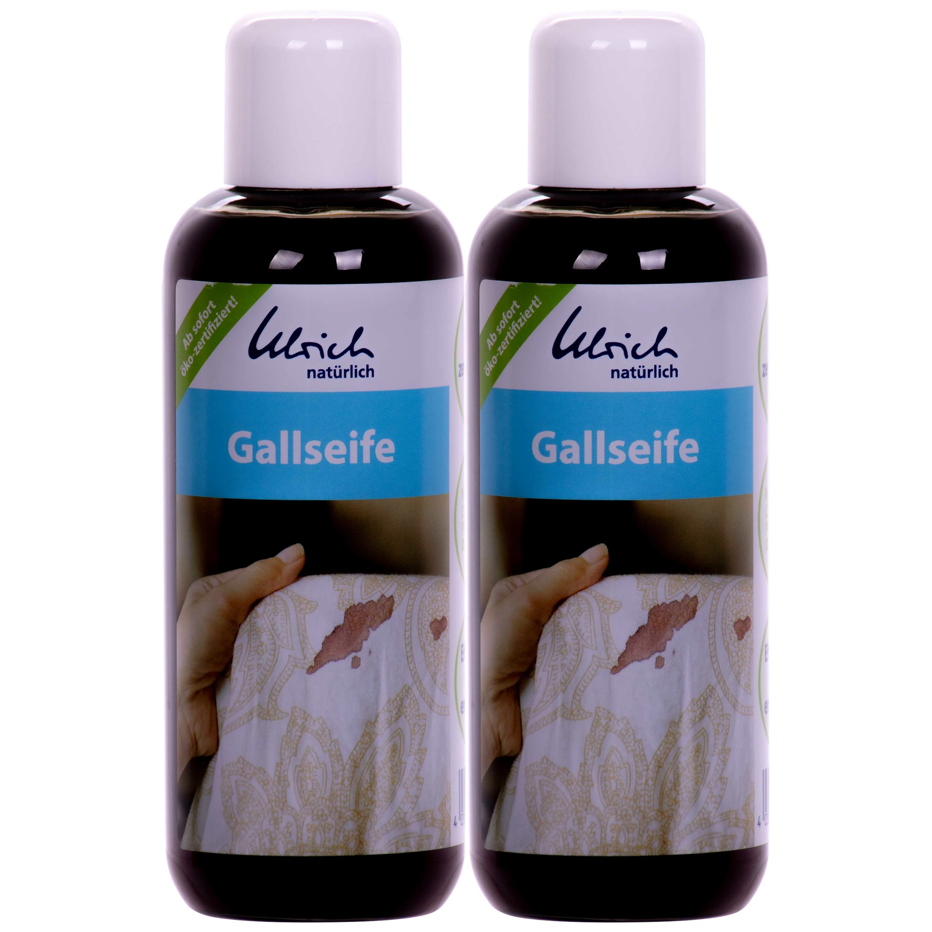 ULRICH natürlich Gallseife 2 x 250 ml flüssig palmölfrei* öko-zertifiziert