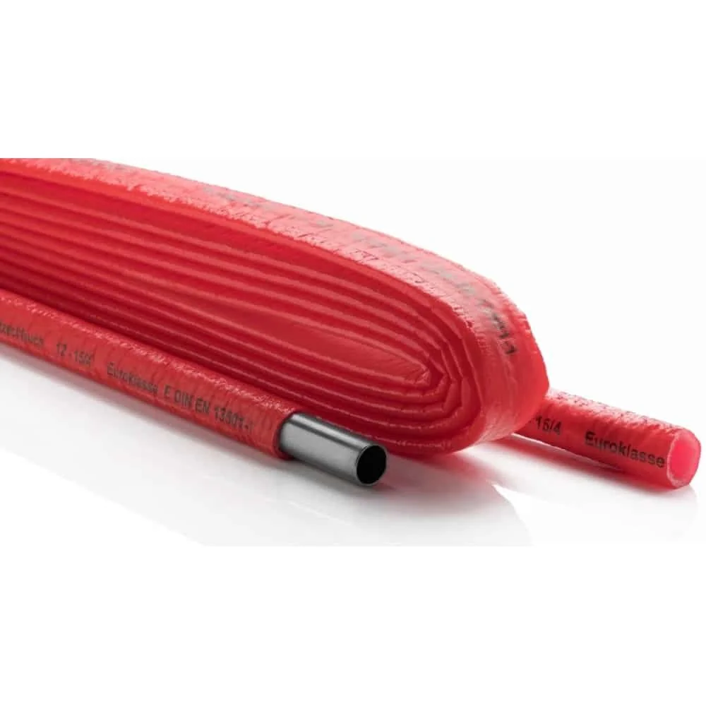 "Rohrisolierung 28mm, 10m, Isolierschlauch, 4mm Dämmung, Kaltwasserleitung image"