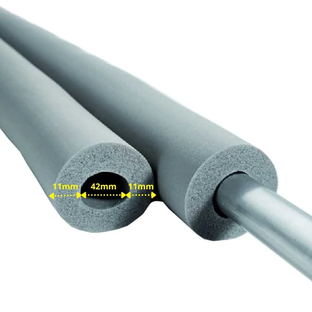 "Rohrisolierung, Kautschuk, 42mm, 10mm, 2m, Heizungsrohrisolierung image"