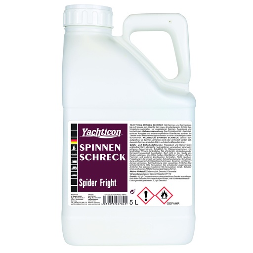 "Spinnen Schreck 5 L Kanister - gebrauchsfertiges Spinnen Repellent Spray, innen und außen, bis zu 3 Monate wirksam image"