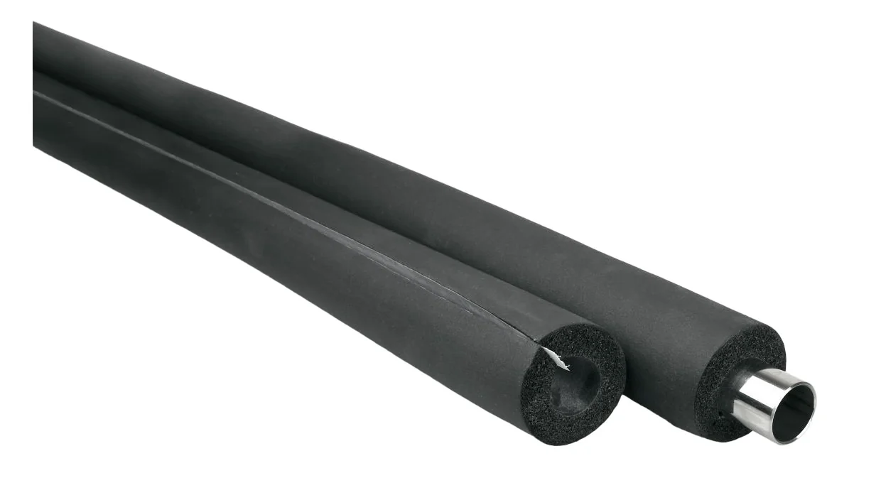 "Rohrisolierung selbstklebend, 2m, flexibel, schwarz 22 x 10 mm image"