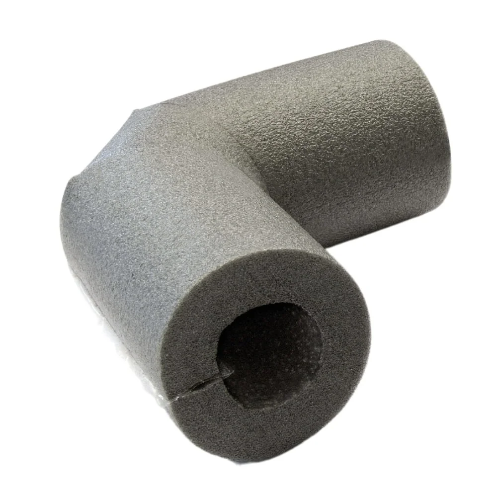 "Selbstklebende Dämmung, Rohrisolierung Bogen Ø 42 mm, Polyethylen Dämmung 13 mm image"