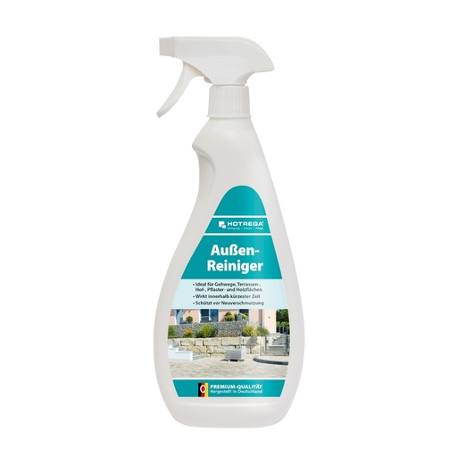 "HOTREGA Außen-Reiniger 750 ml Sprühflasche gebrauchsfertige Lösung image"