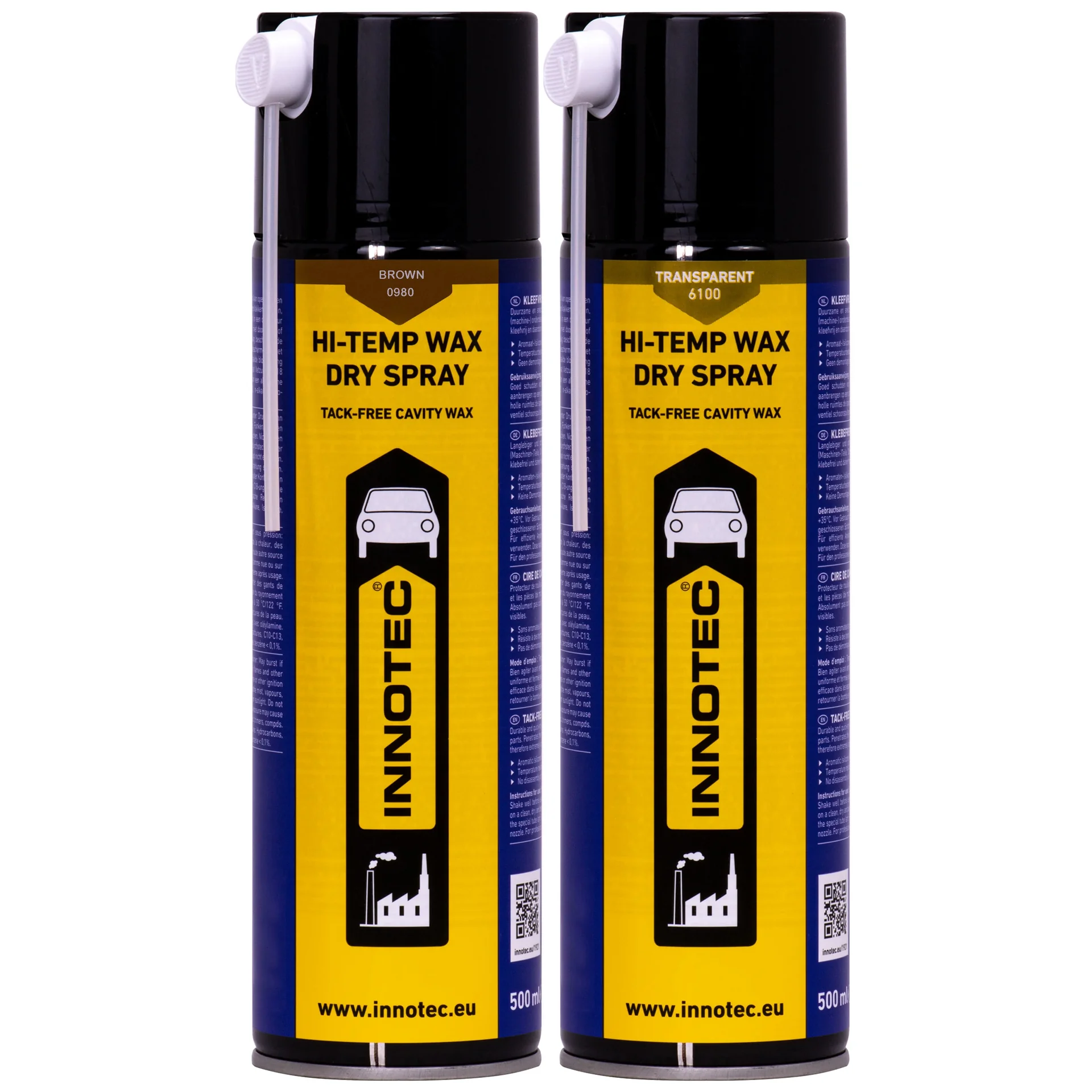 "INNOTEC Hi Temp Wax DRY SPRAY Sprühdose 500 ml image"