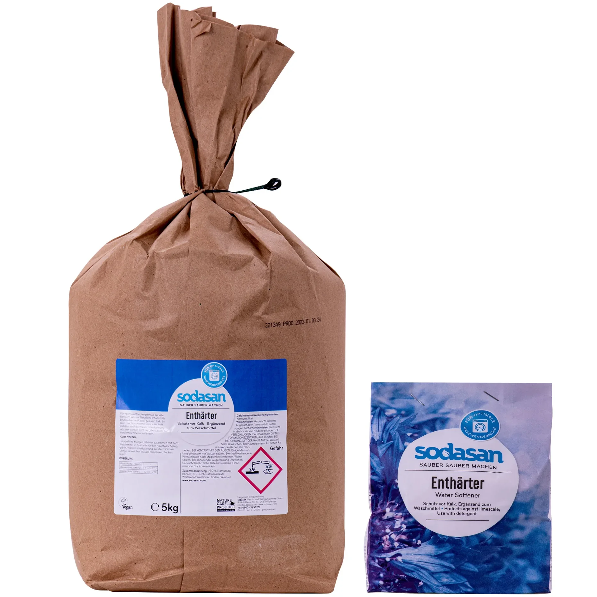"SODASAN Enthärter in verschiedenen Größengebinden image"