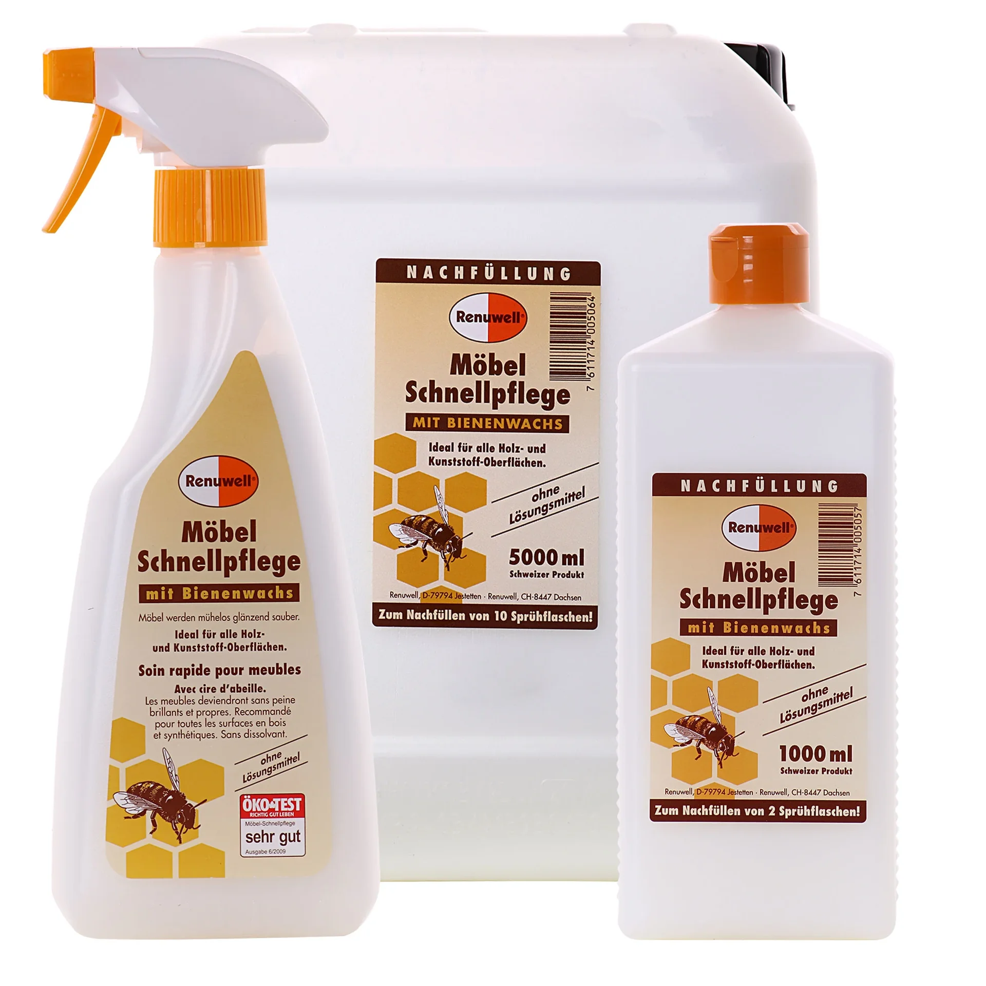 "RENUWELL Möbel Schnellpflege in verschiedenen Größengebinde image"
