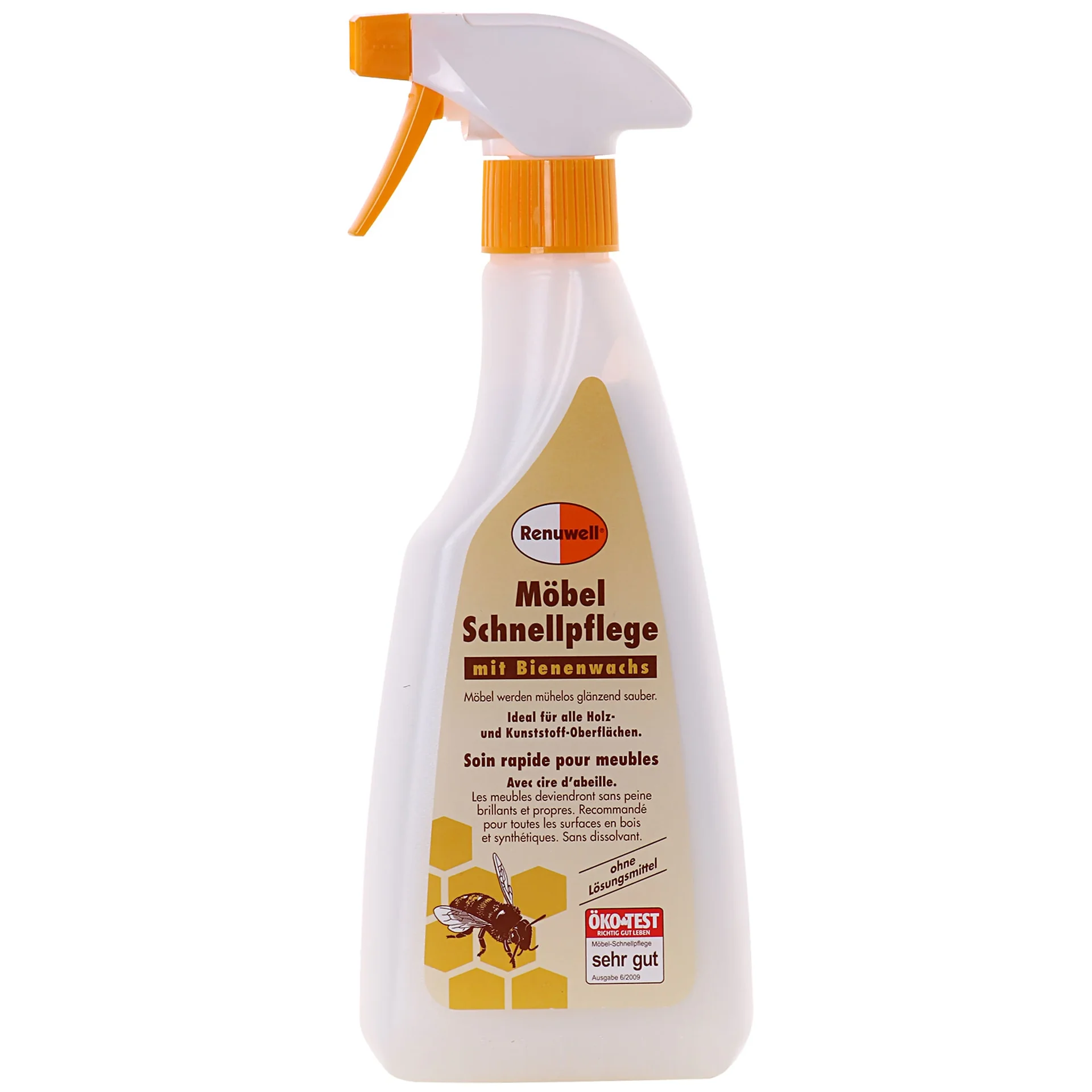"RENUWELL Möbel Schnellpflege 500ml für alle Holzarten image"