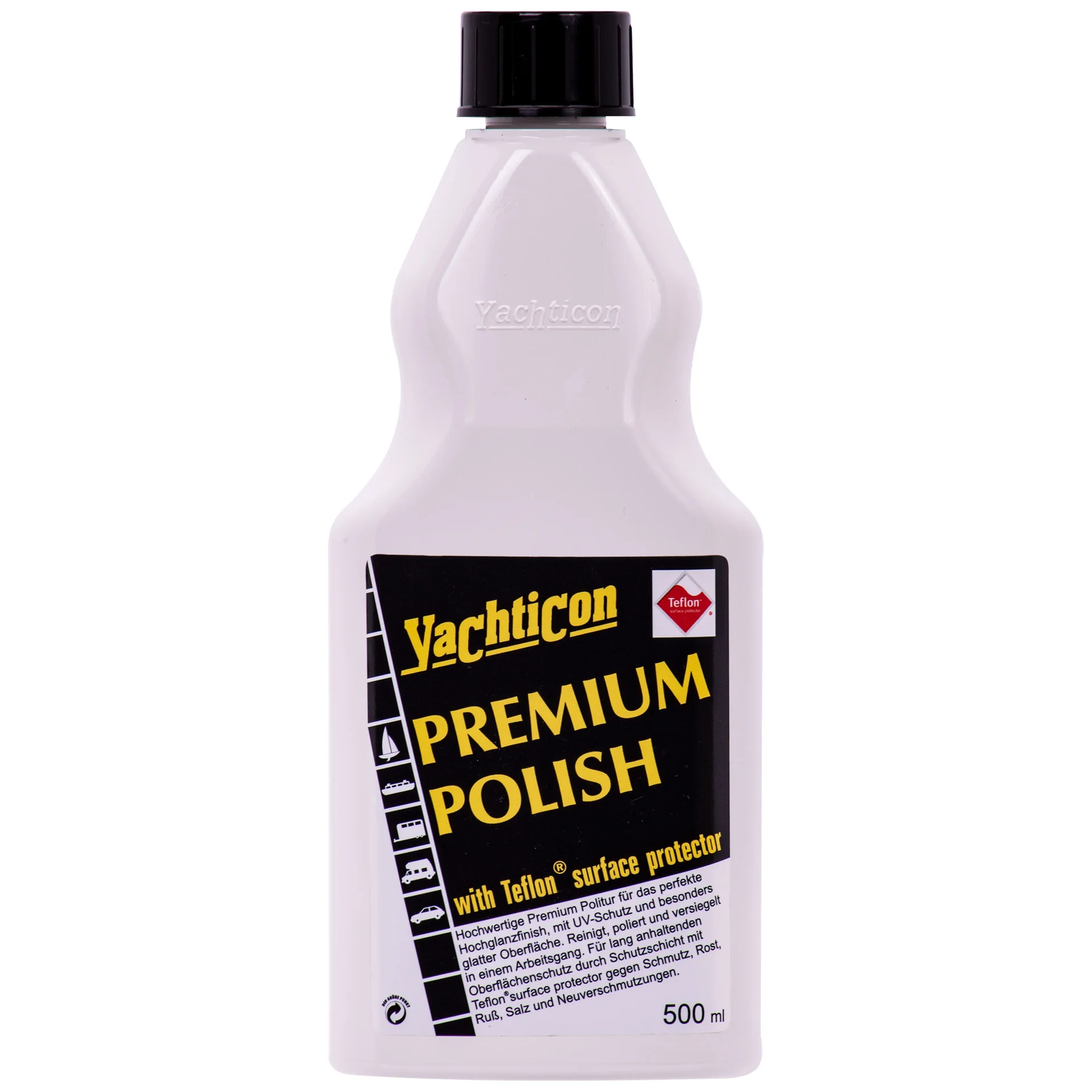"YACHTICON Premium Polish 500ml mit Teflon surface protector image"