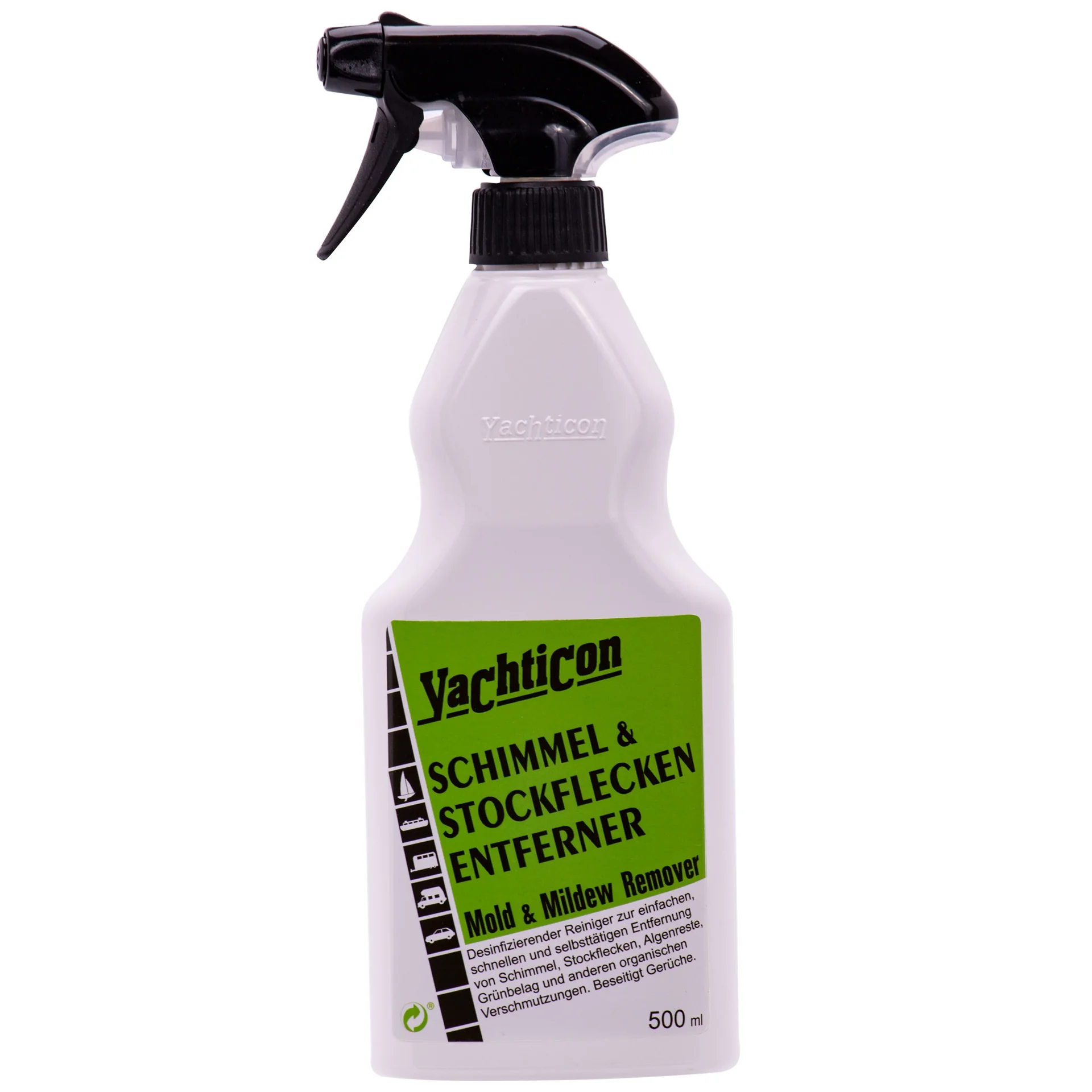 YACHTICON Schimmelentferner & Stockflecken Reiniger 500ml