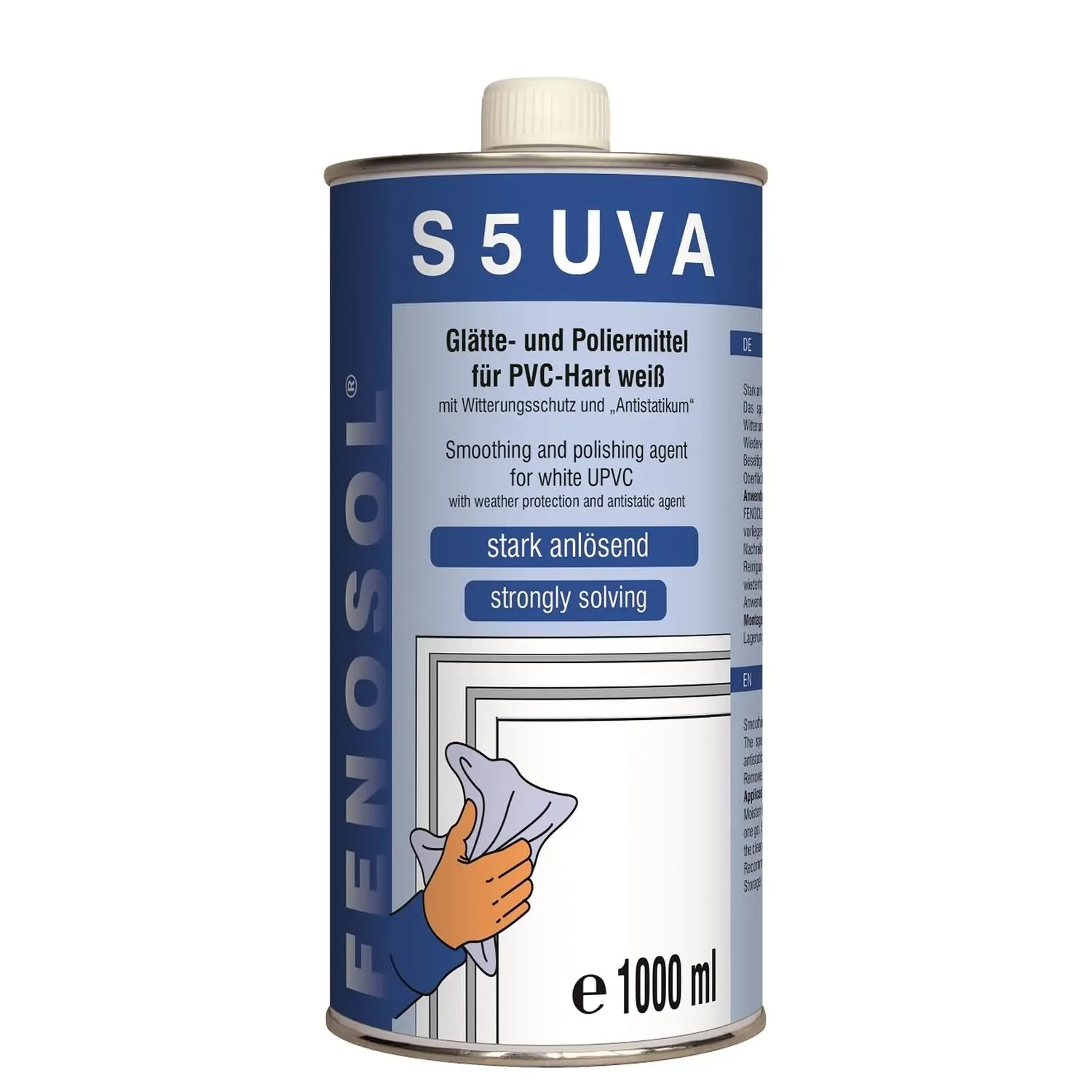 "FENOPLAST Fenosol S 5 UVA Reiniger stark anlösend 1 Liter image"