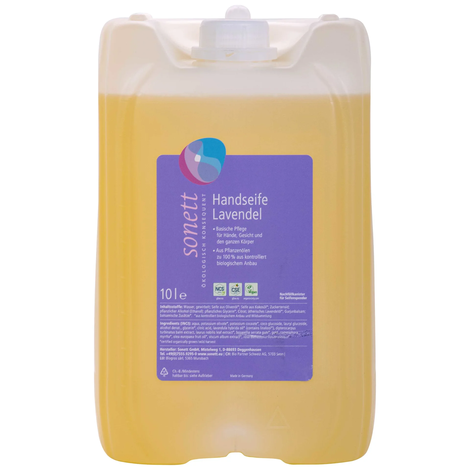 "SONETT Handseife Lavendel 10 Liter image"