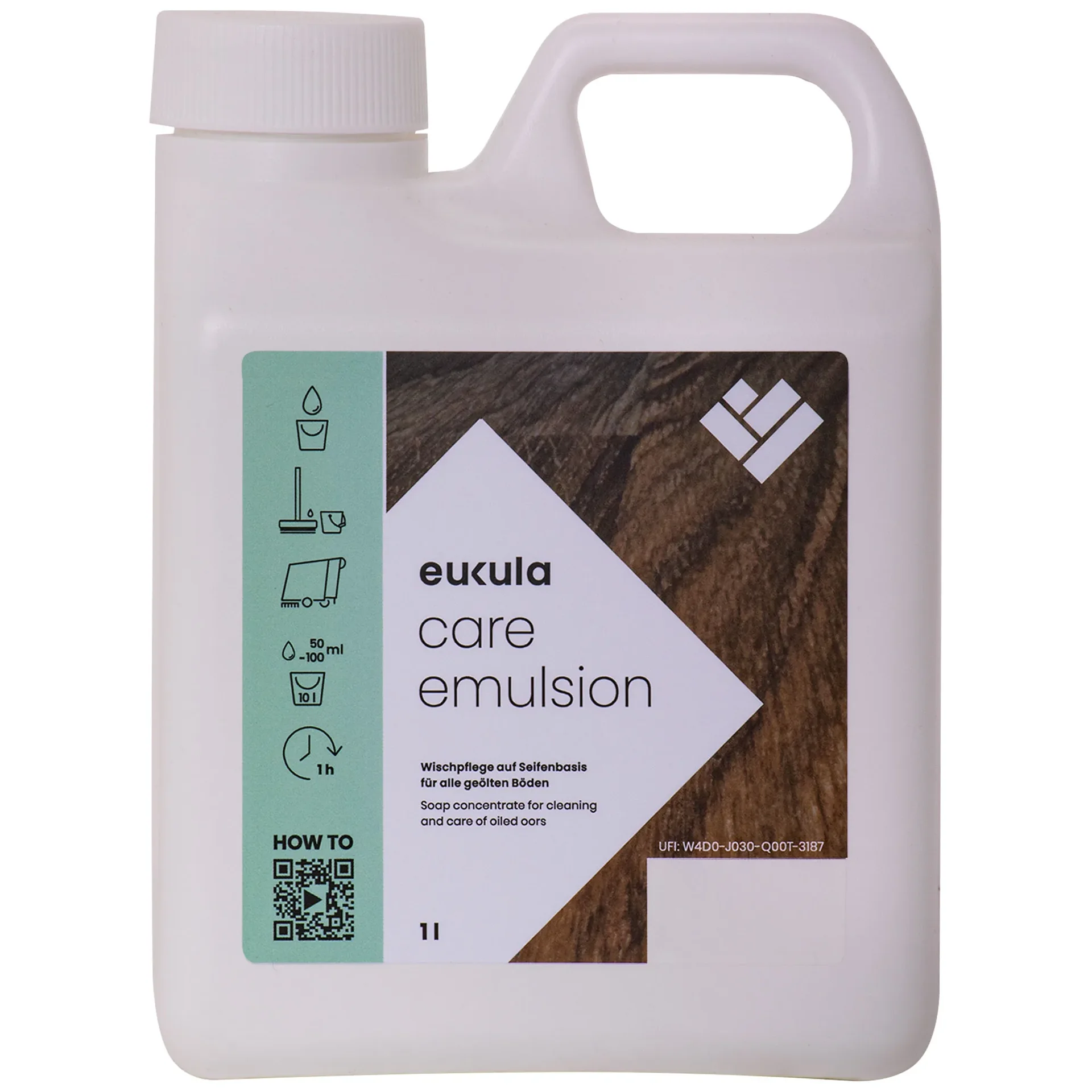 "eukula care emulsion 1 Liter Pflegeemulsion image"