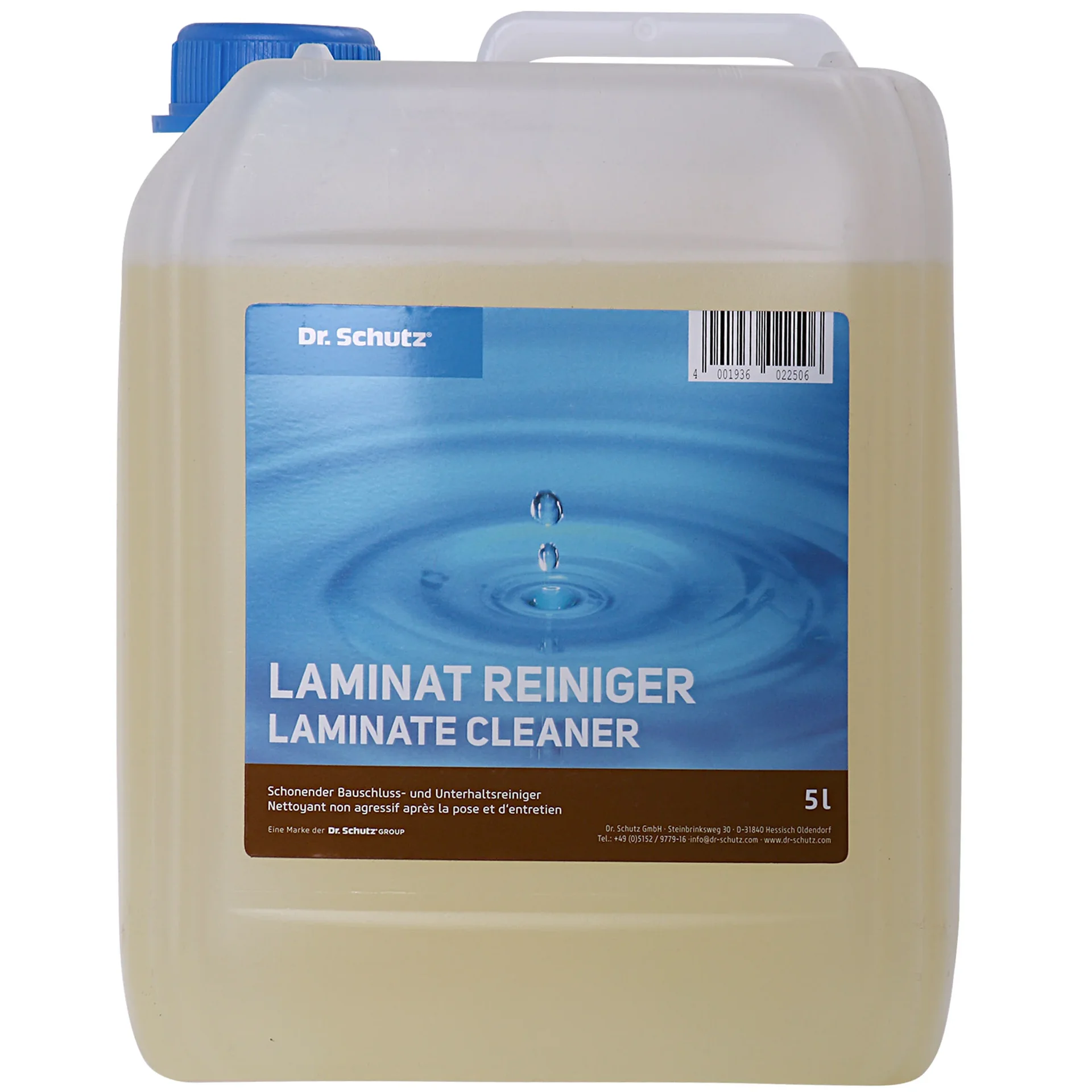 "DR. SCHUTZ Laminat Reiniger 5 Liter Neutralreiniger für alle Laminatböden image"