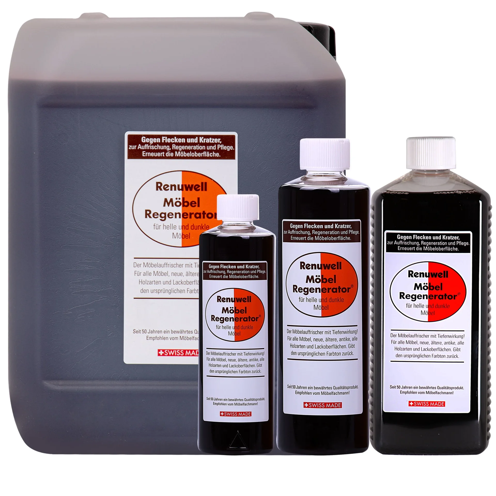 "RENUWELL Möbel Regenerator gegen Flecken und Kratzer in verschiedenen Größengebinde image"
