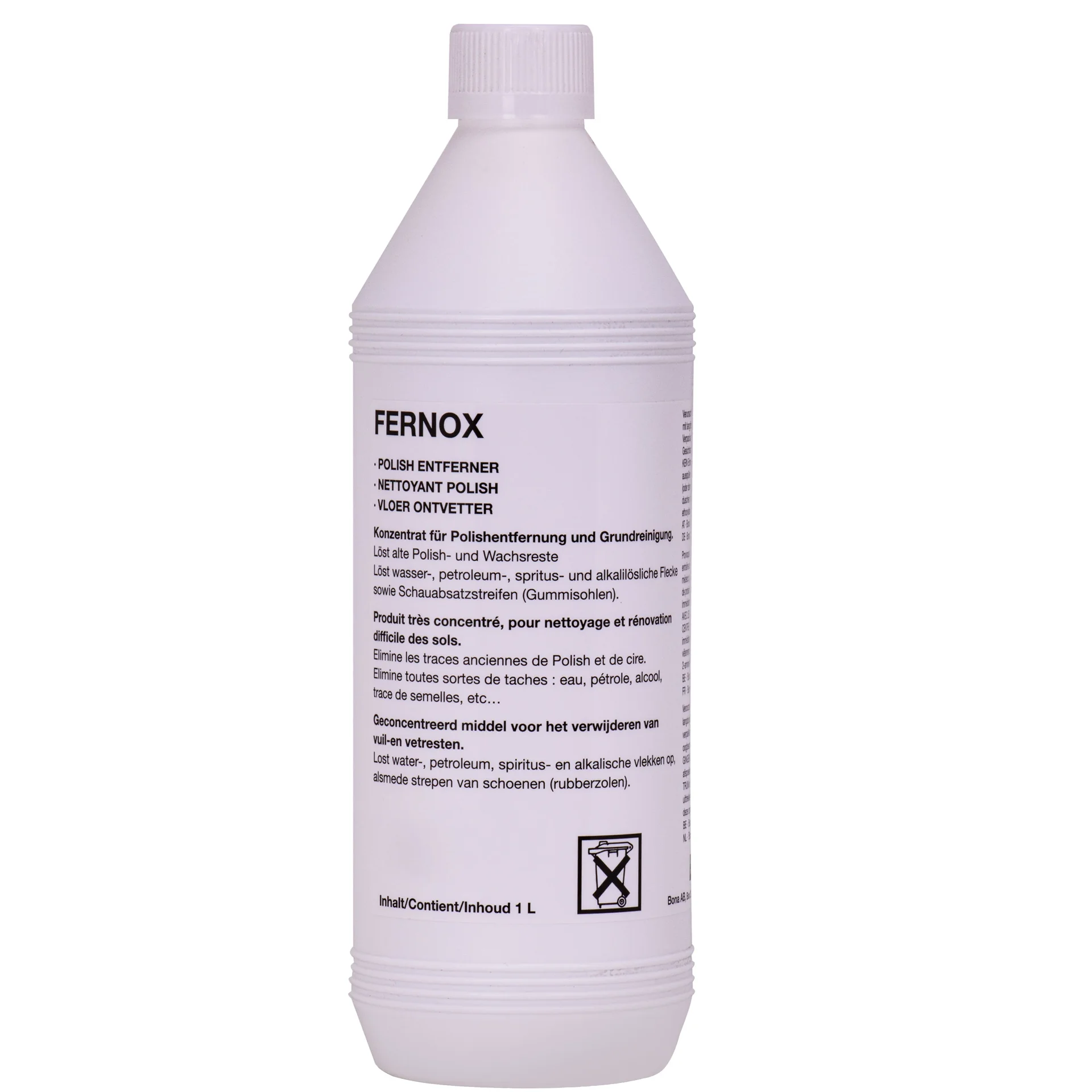 "BONA Fernox 1 Liter Grundreiniger extrem starker Grundreiniger image"
