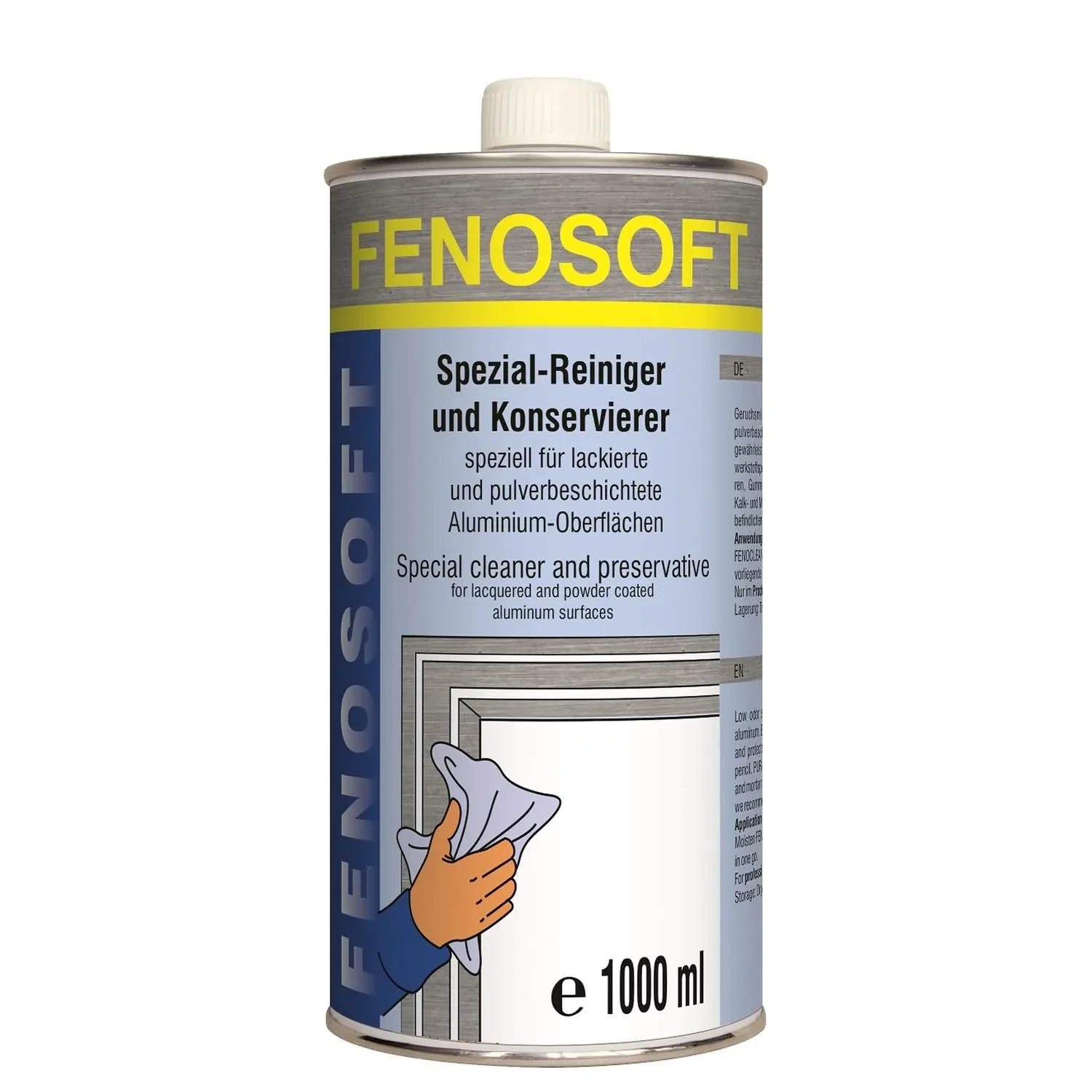 "FENOPLAST Fenosoft Spezial-Reiniger und Konservierer für AL Profile 1 Liter image"
