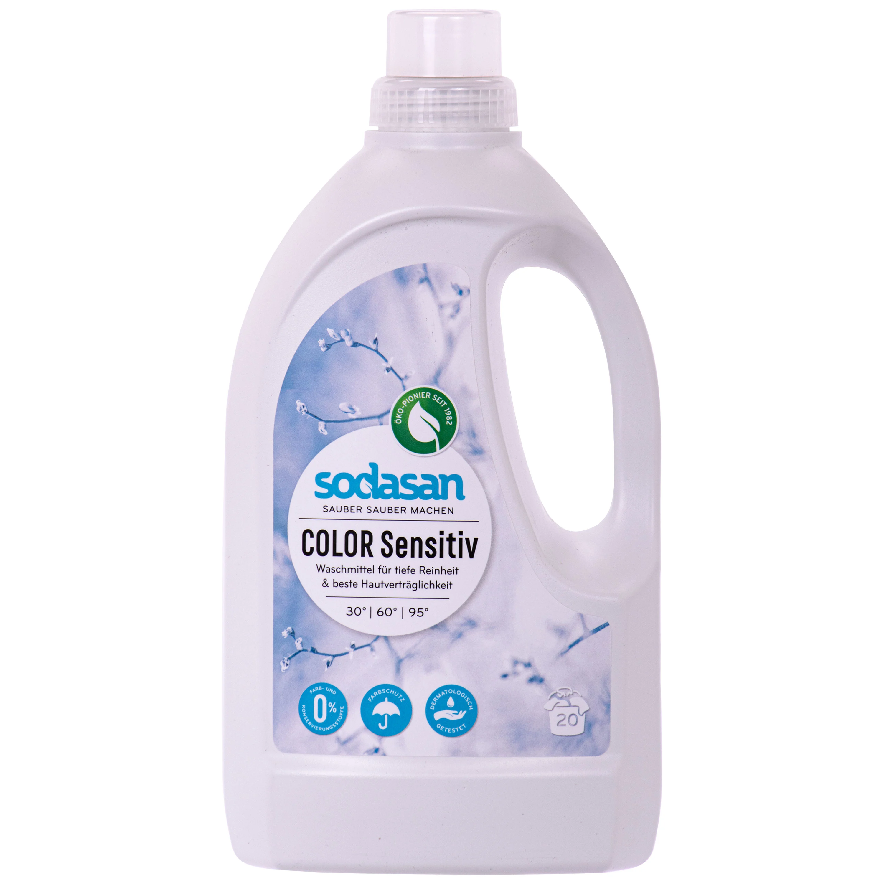 Sensitive Liquid Laundry Detergent, Color Safe, Gentle, Dye Free, Fragrance Free