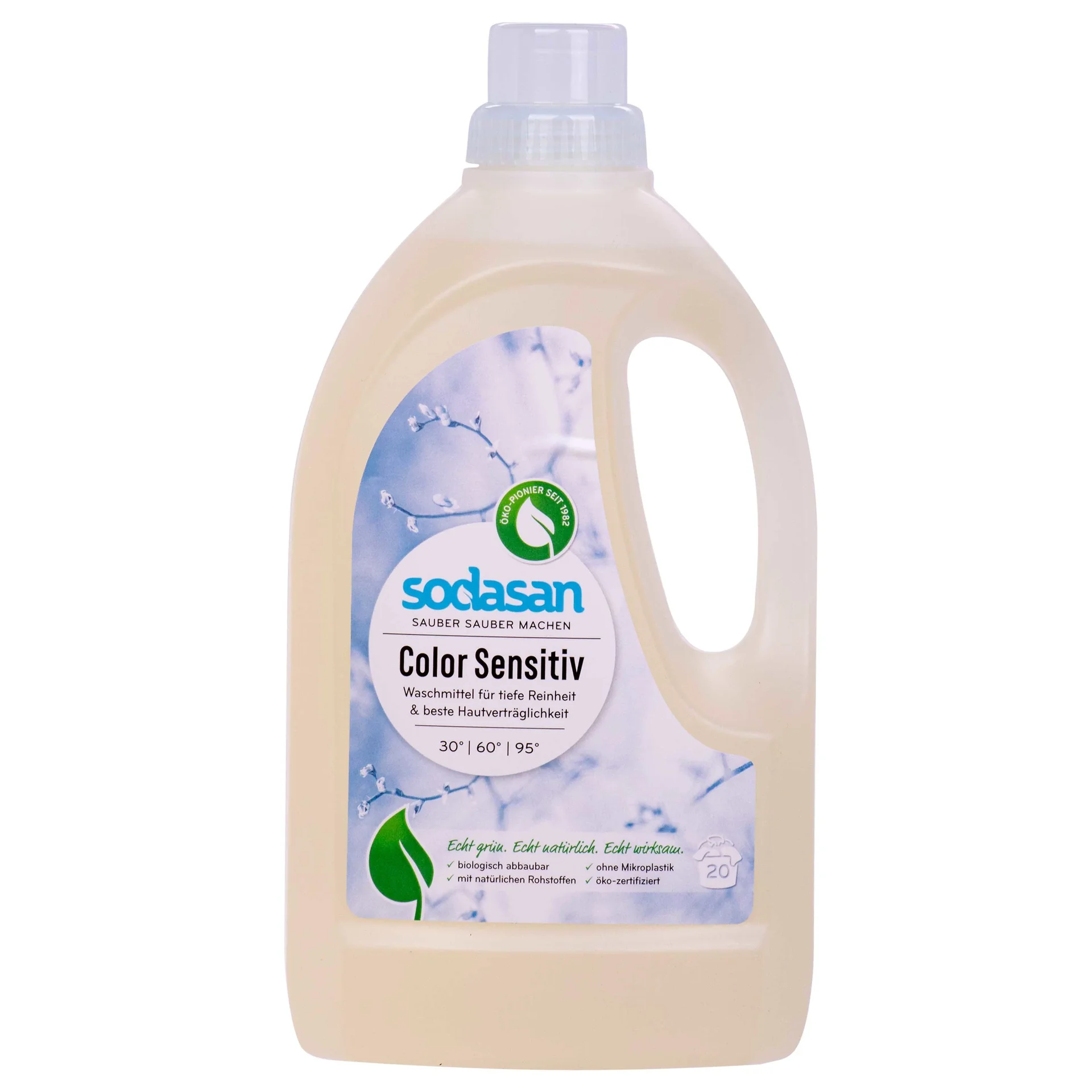 "SODASAN COLOR Flüssigwaschmittel sensitiv 1,5 Liter image"