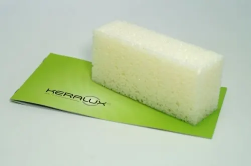 LCK KERALUX Schwamm weiß 9,5 x 4,5 x 3,5 cm für 50 ml