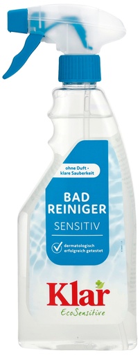 "KLAR Badreiniger parfümfrei 500ml ohne Duft mit Schaumsprayer image"