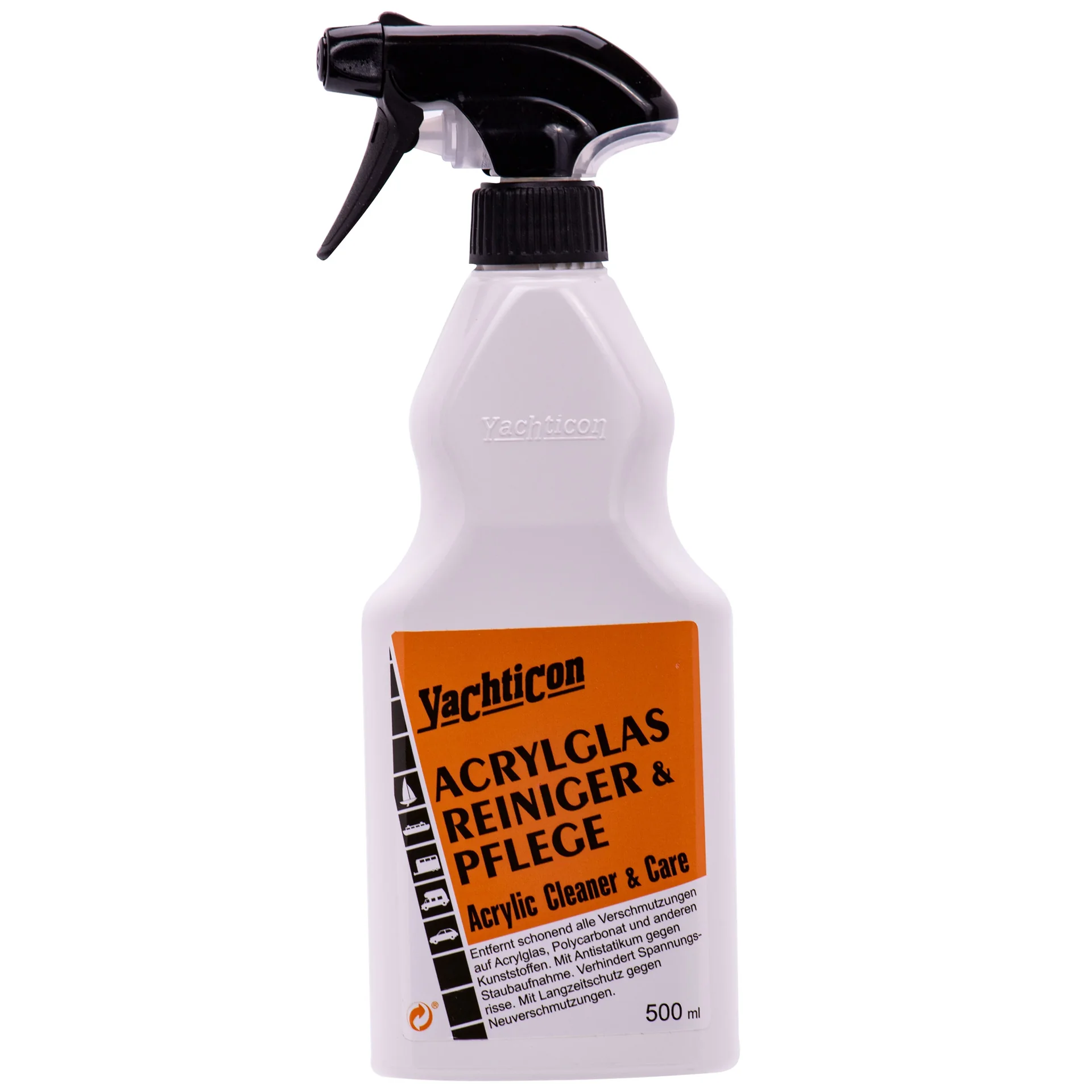 YACHTICON Acrylglasreiniger & Pflege 500 ml