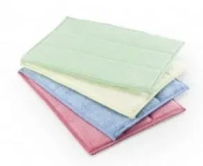 "MEGA Clean Mikrofaser Schwammtuch 17 x 23cm rosa 10 Stück Packung image"