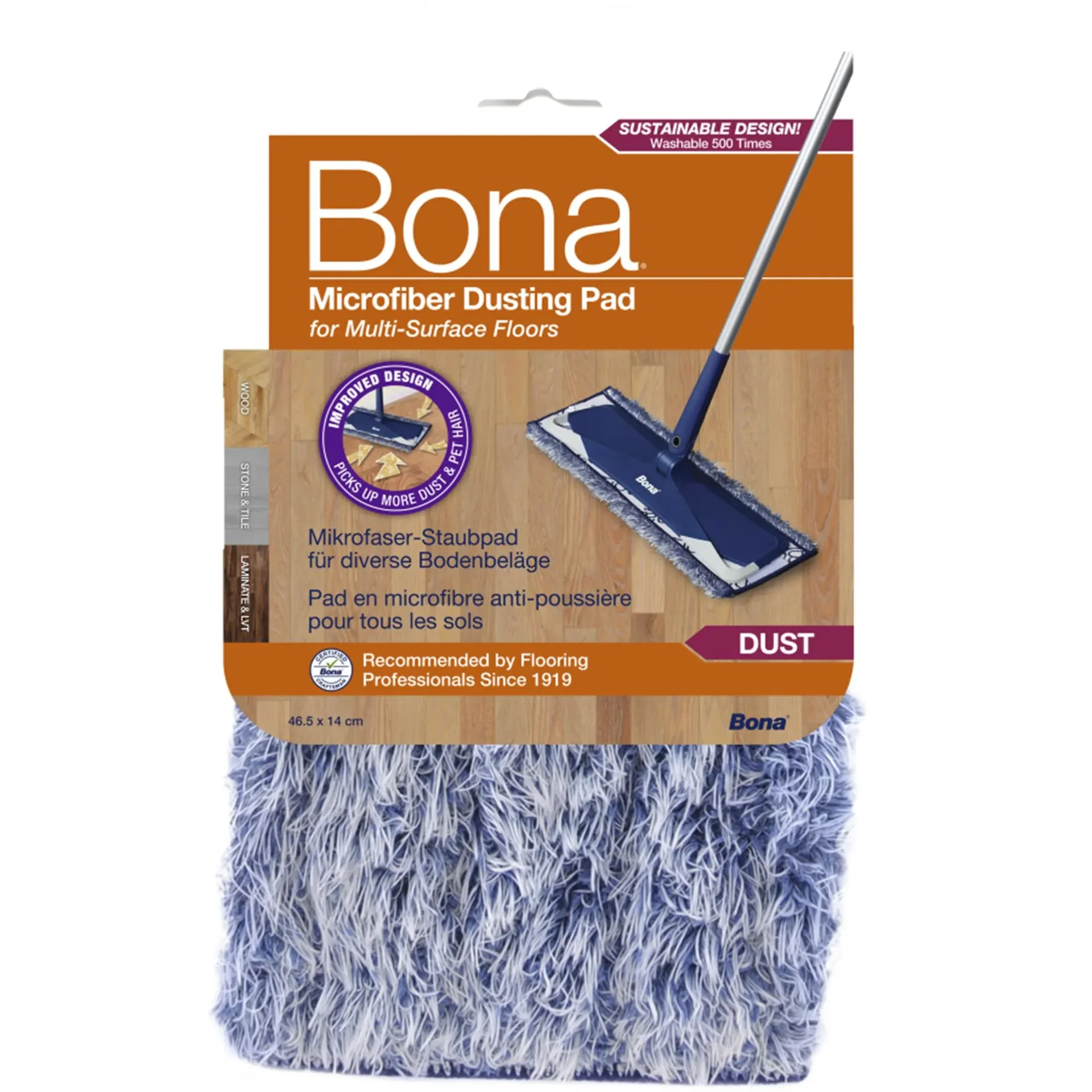 "BONA Mikrofaser Staubpad Dusting Pad image"