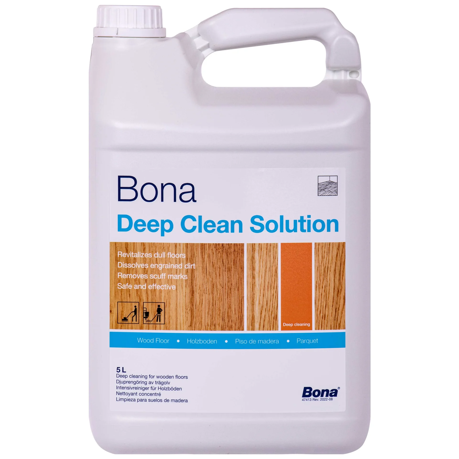 "BONA Deep Clean Solution 5 Liter Spezialreiniger für Holzböden image"