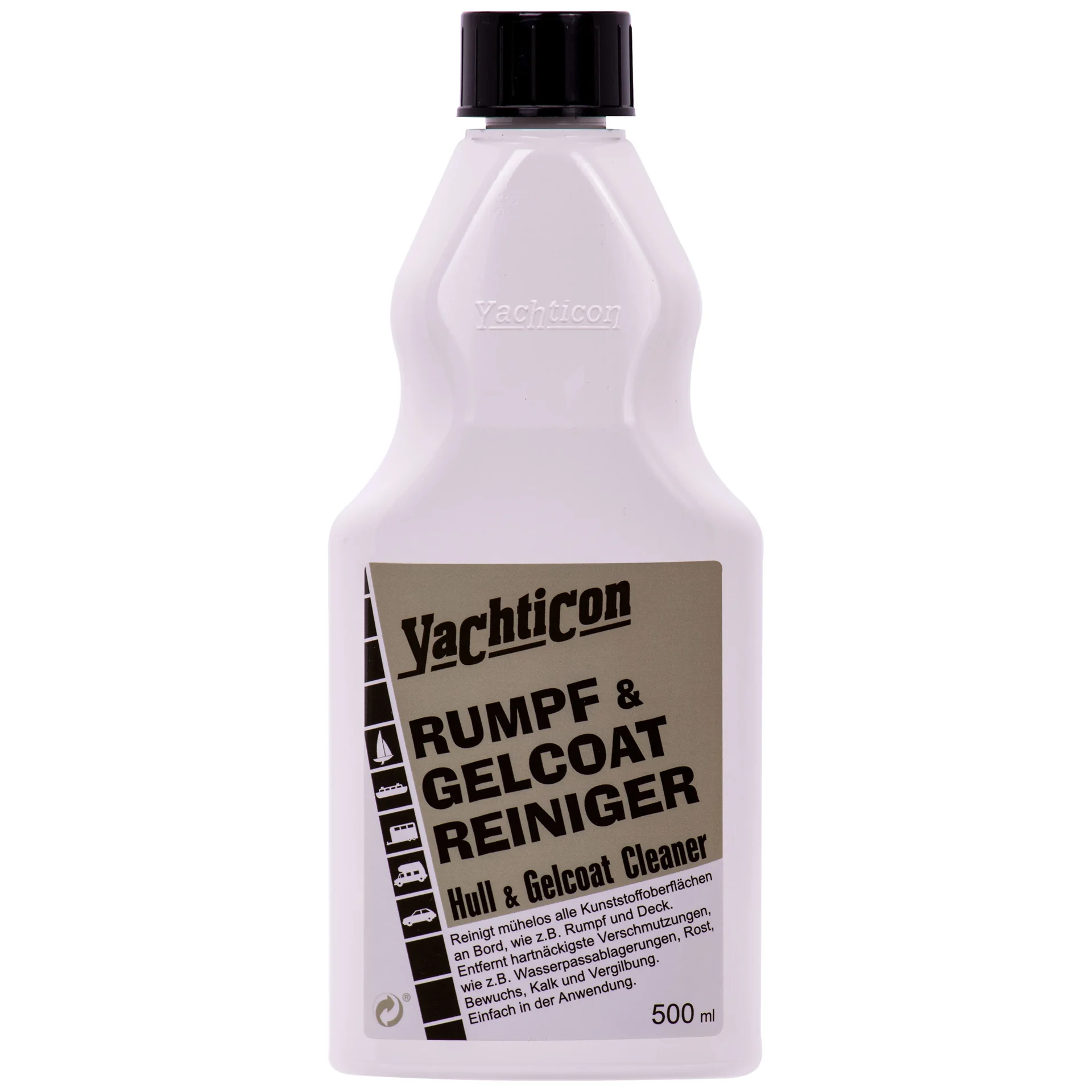 "YACHTICON Rumpf- und Gelcoat Reiniger 500ml image"