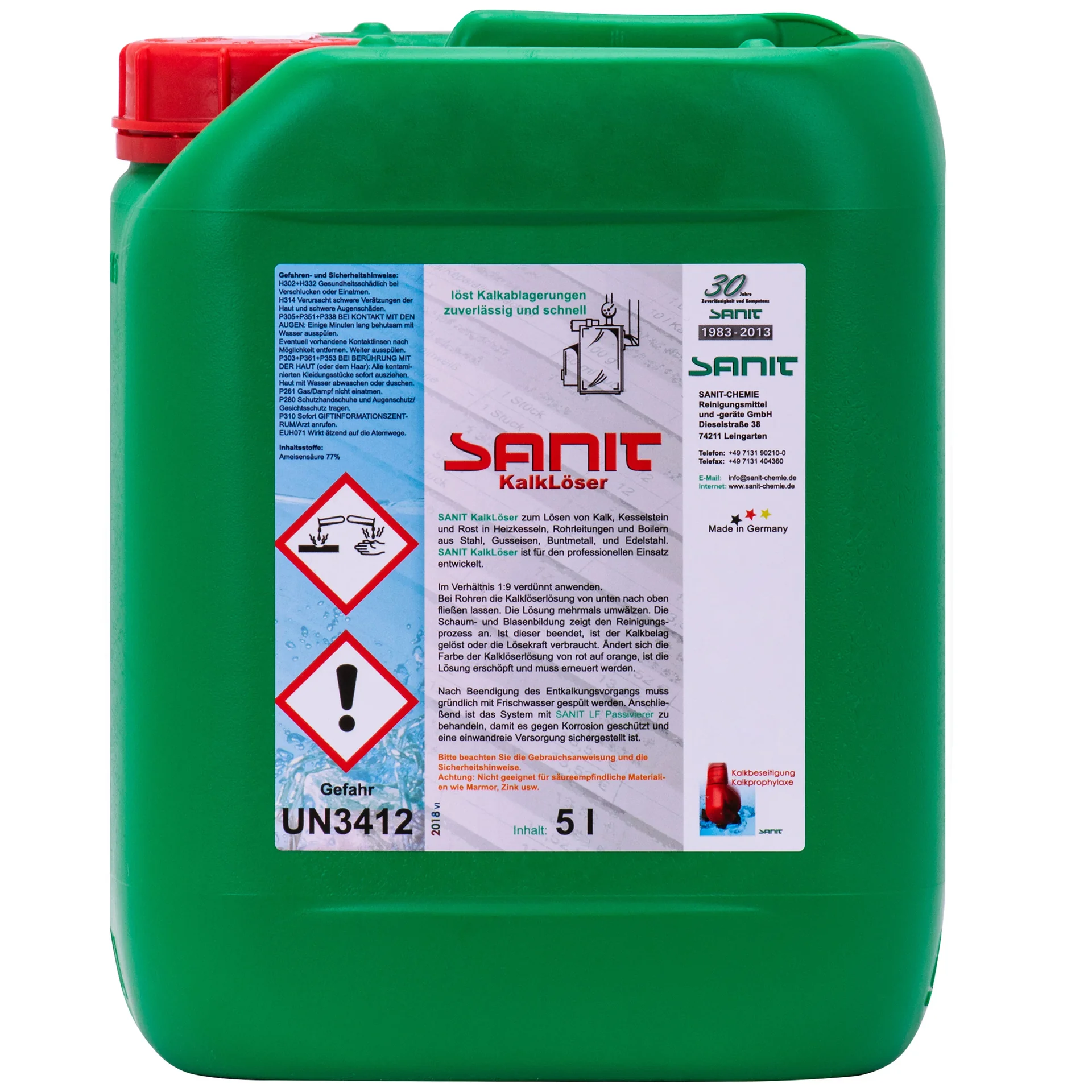 "SANIT Kalklöser 5 Liter image"